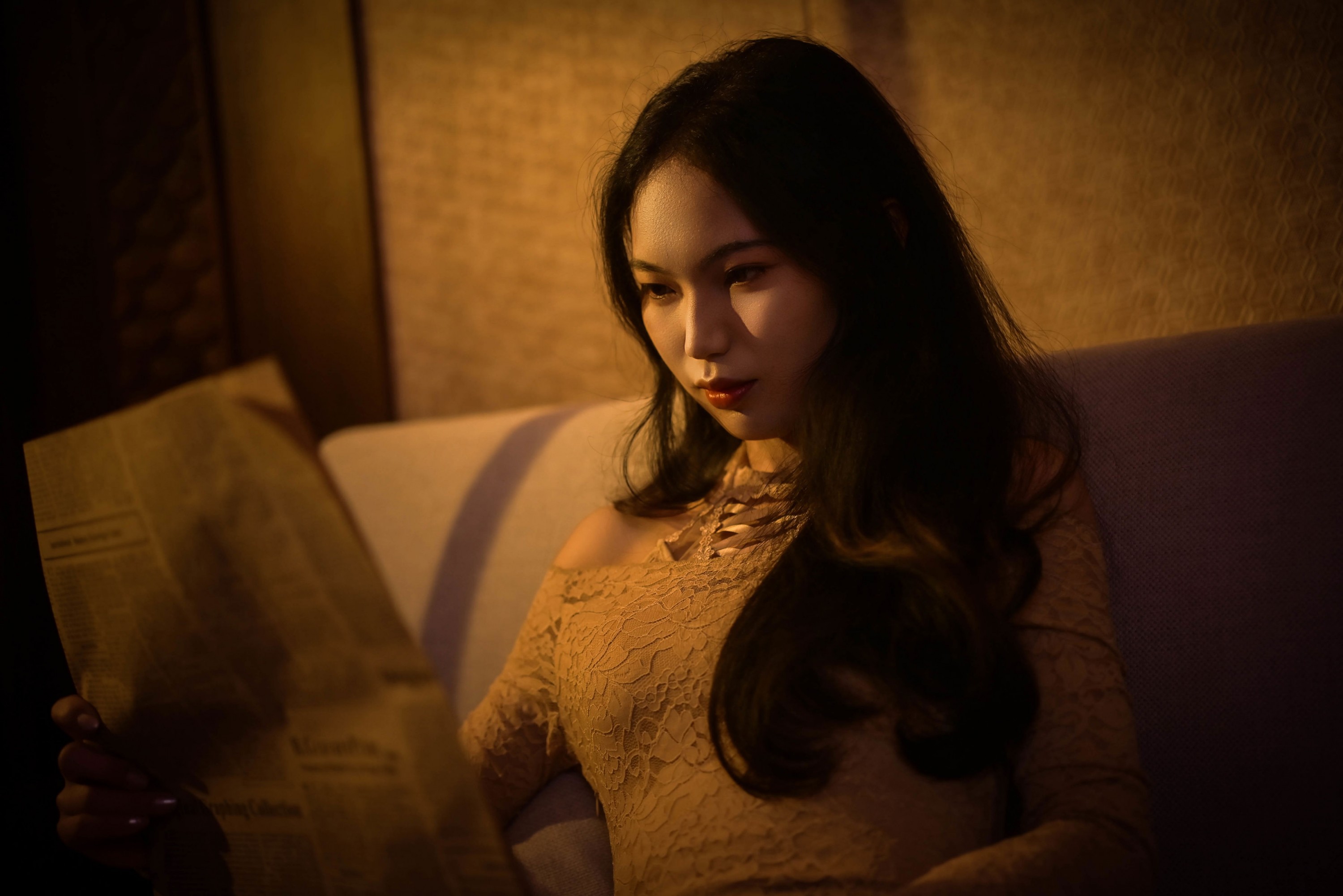 auremoonmt – 《黄昏朦胧处，人间读报时》[56P]