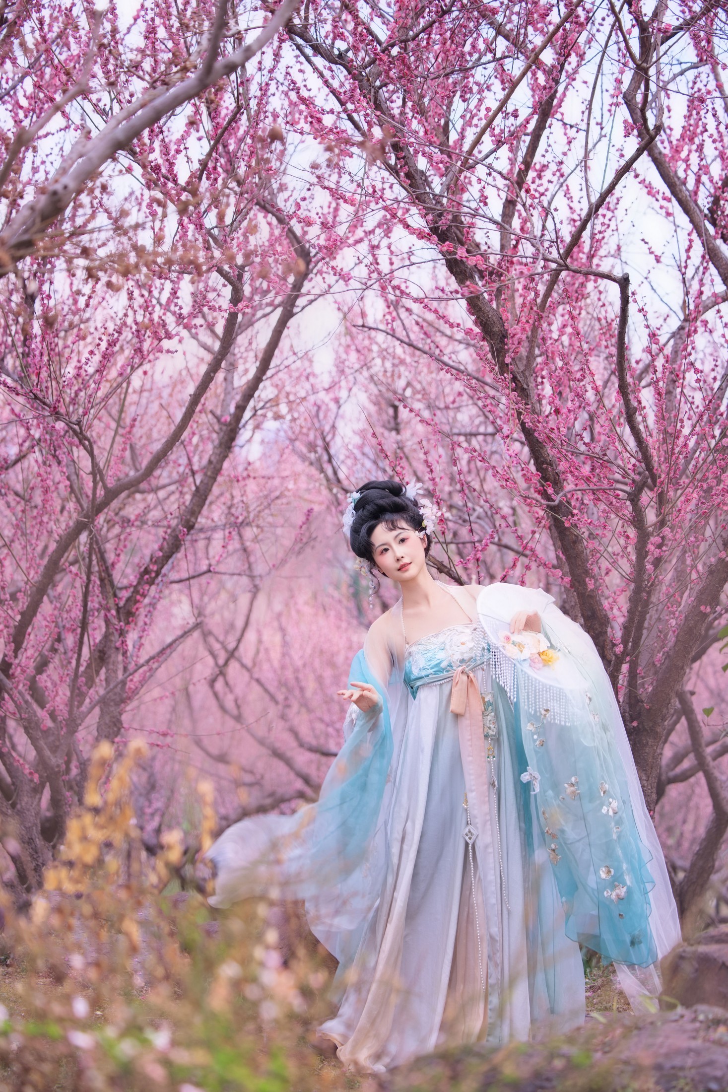 橘芙芙 – 《插画风｜梅花》[10P]