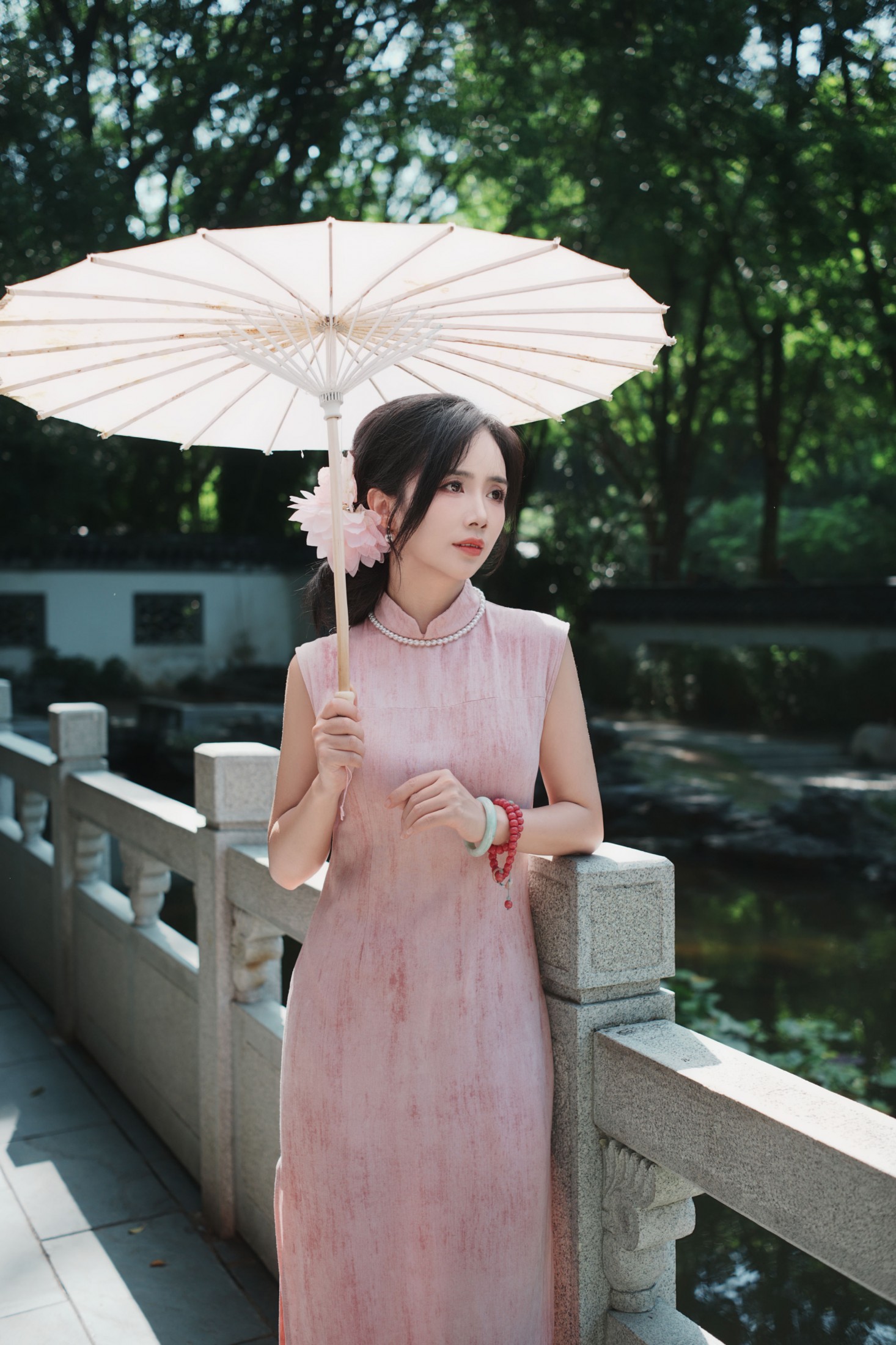 敏敏 – 《粉衣沾露，误入江南旧梦里。》[15P]