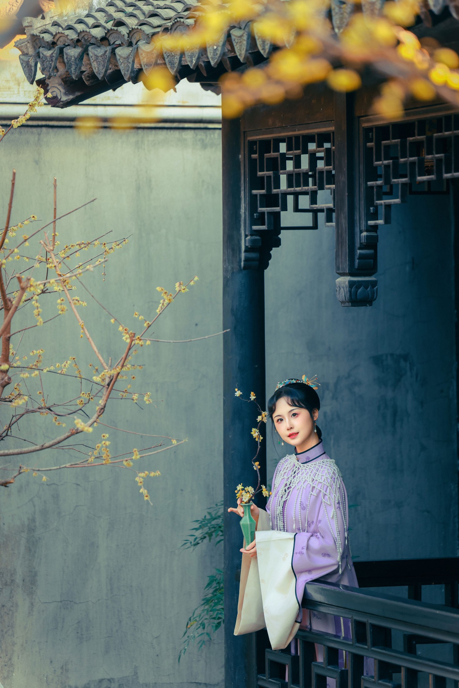 橘芙芙 – 《清｜蜡梅》[16P]