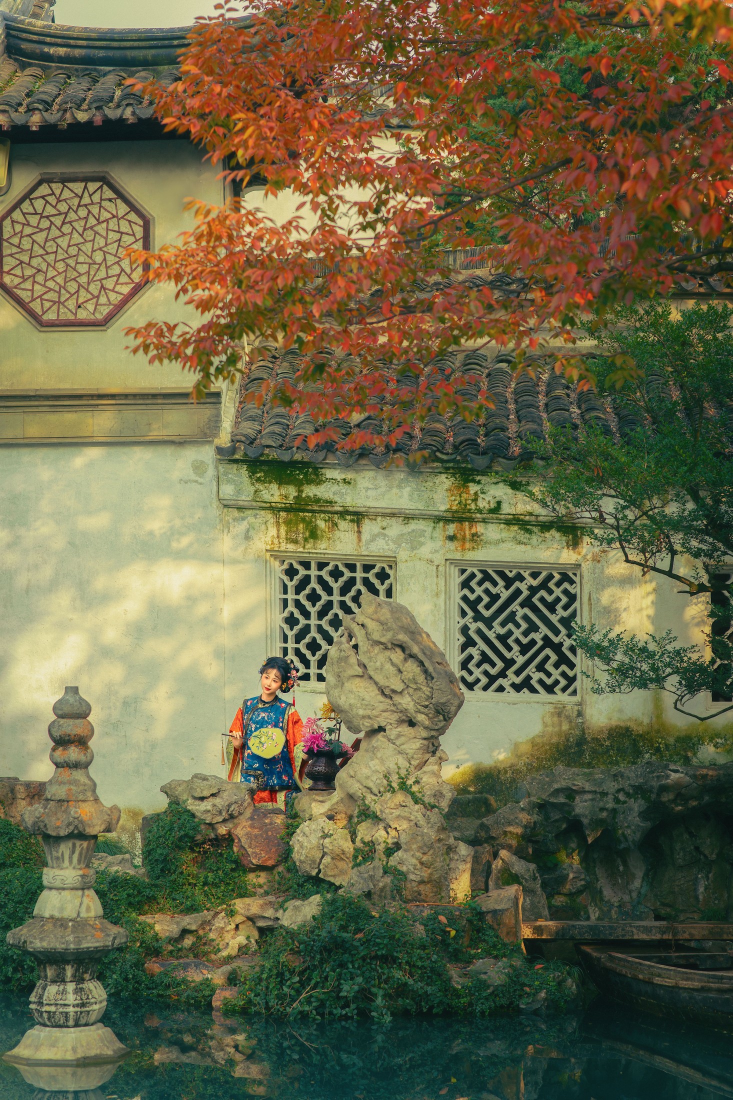 橘芙芙 - 《清代汉女和秋天》[27P]