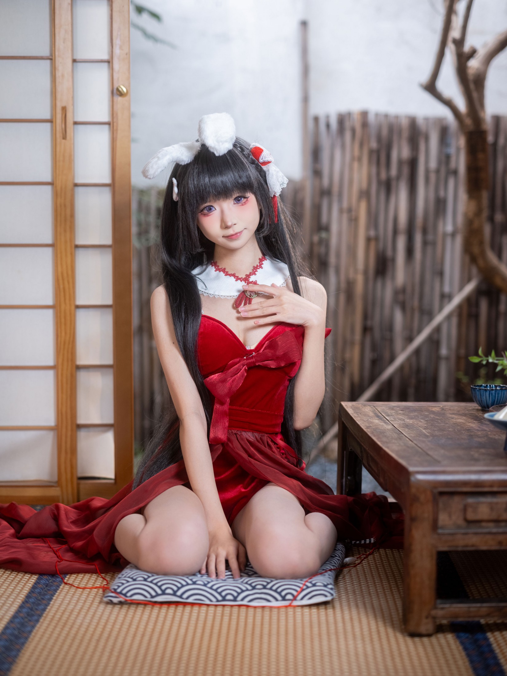 夏夏sama_ - 《碧蓝航线cos  女巫》[33P]