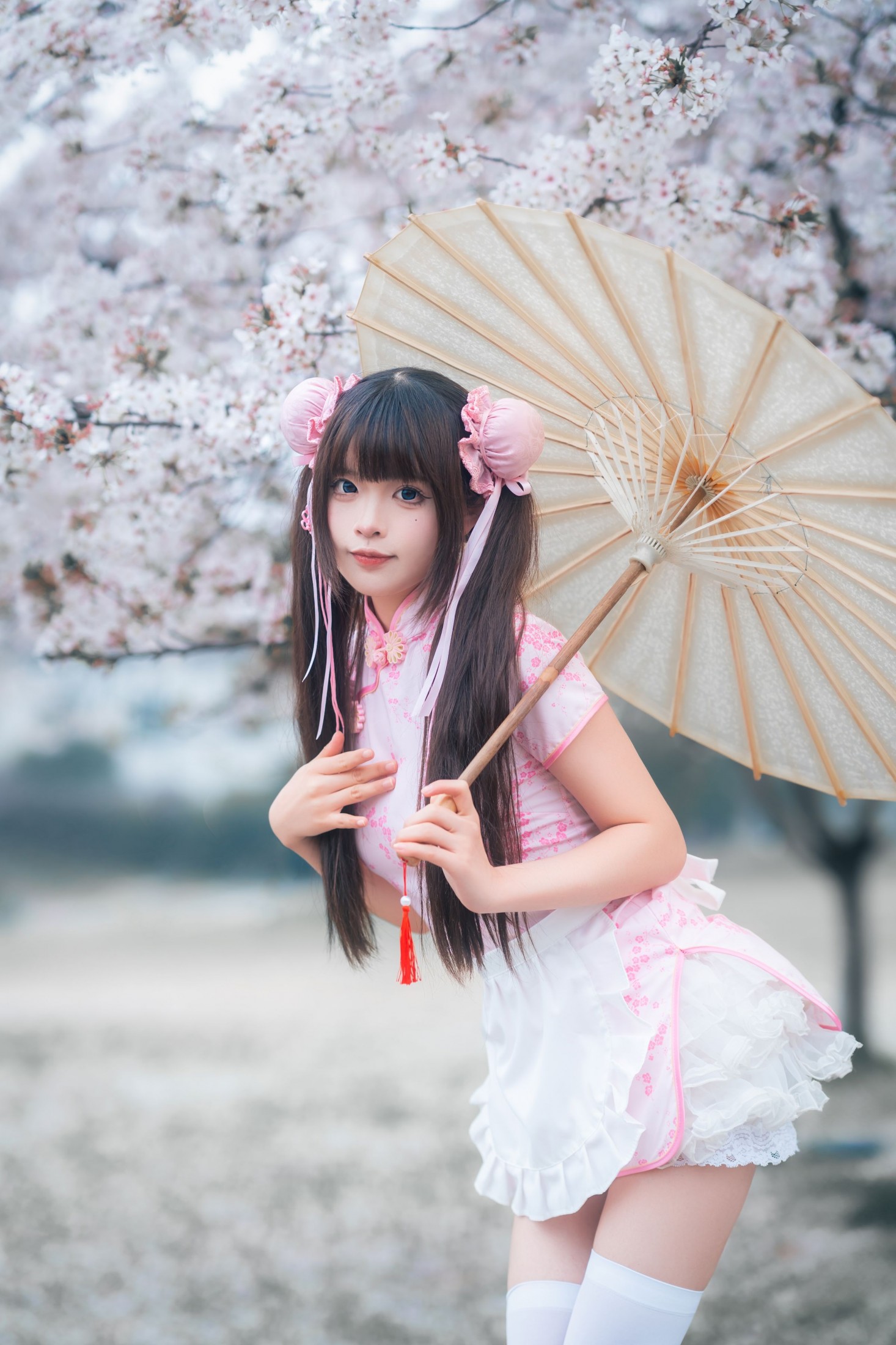 《中华娘樱花人像》[12P]