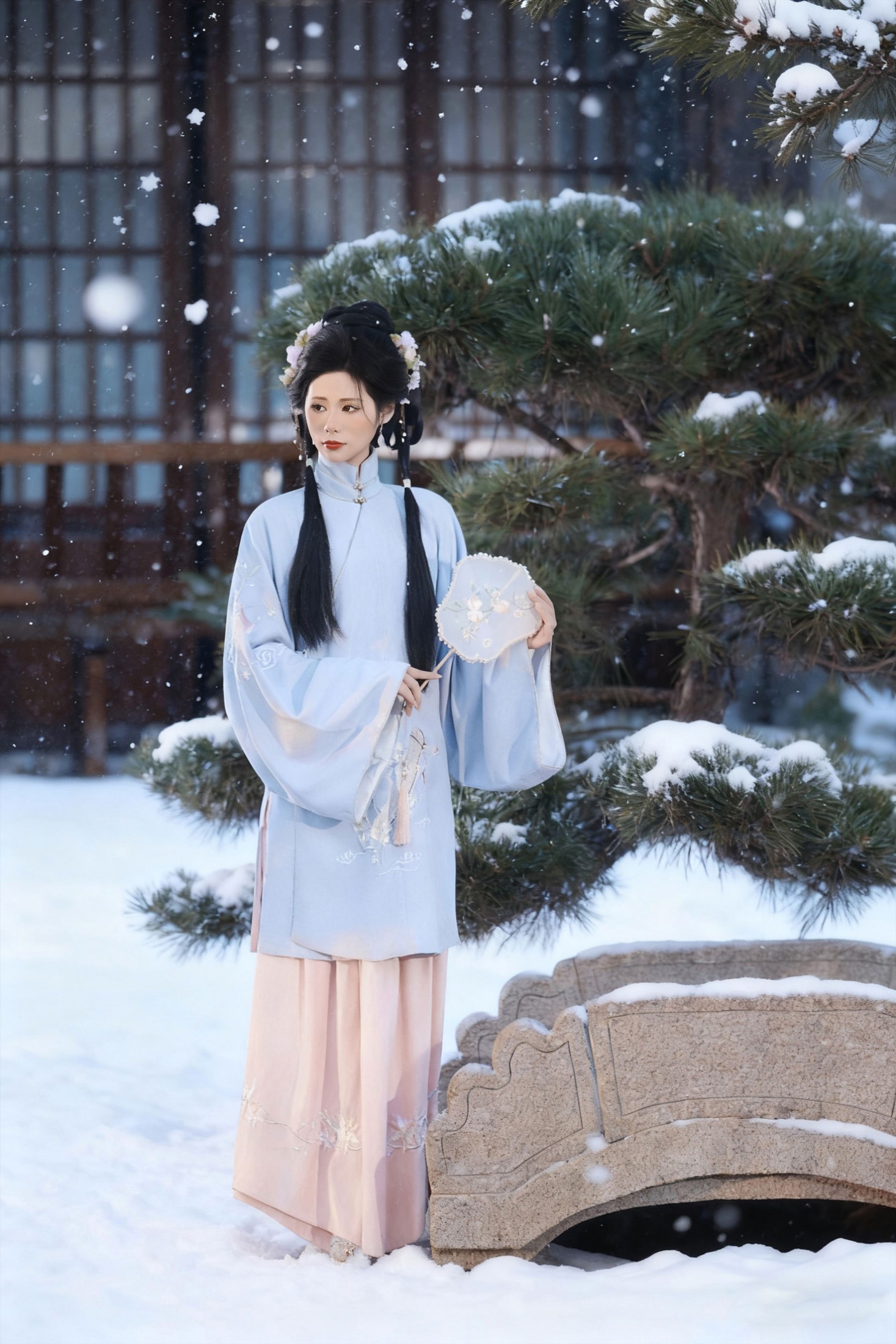 是倩雯啊 – 《冬日赴雪，赴一场旧梦》[16P]