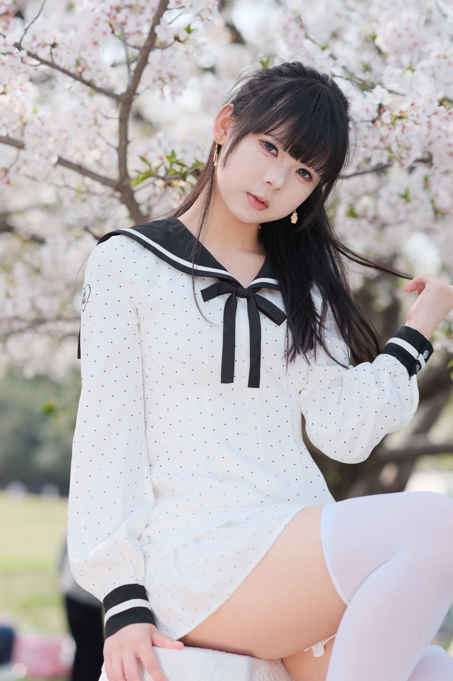 呱呱大帝 – 《樱花人像》[55P]