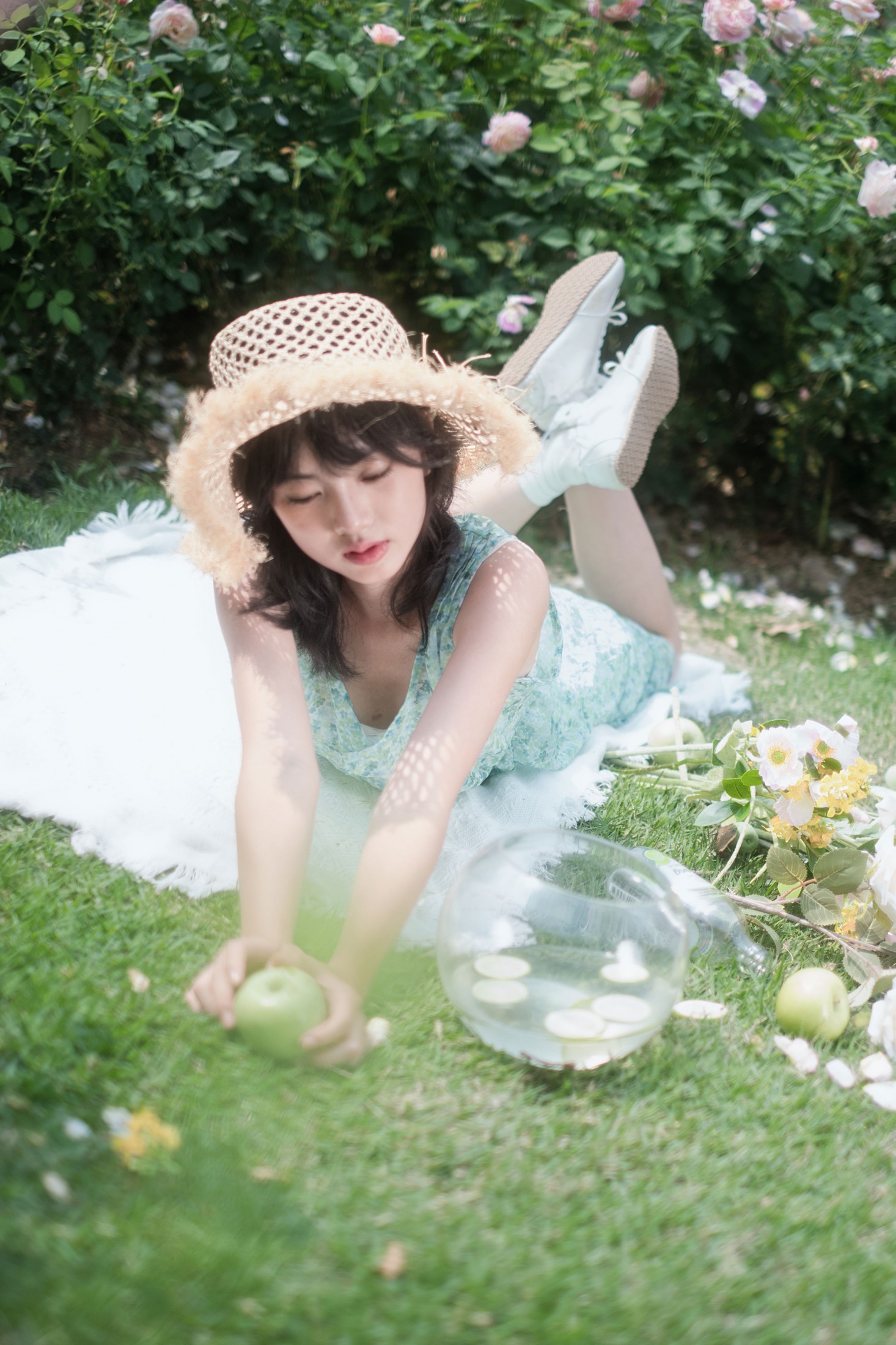 《富士xs20|蔷薇与青苹果的夏日》[21P]