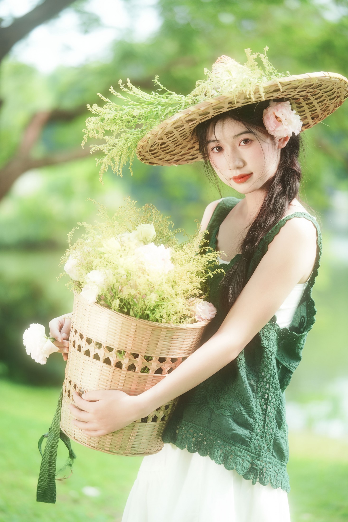 《夏日森系｜山野少女的浪漫日记》[13P]
