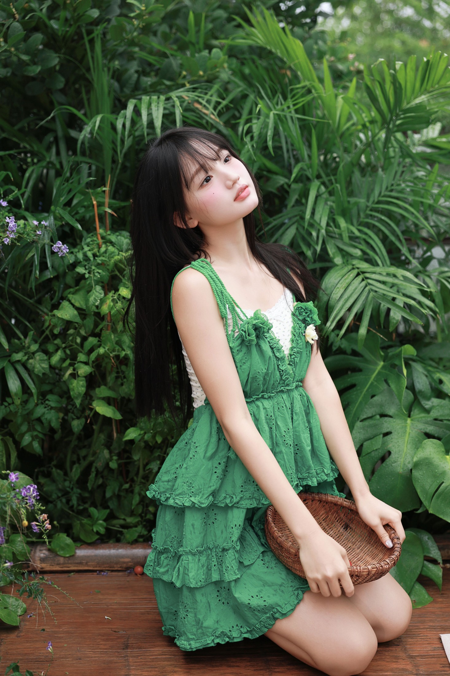 《绣球花与绿裙子的浪漫》[16P]