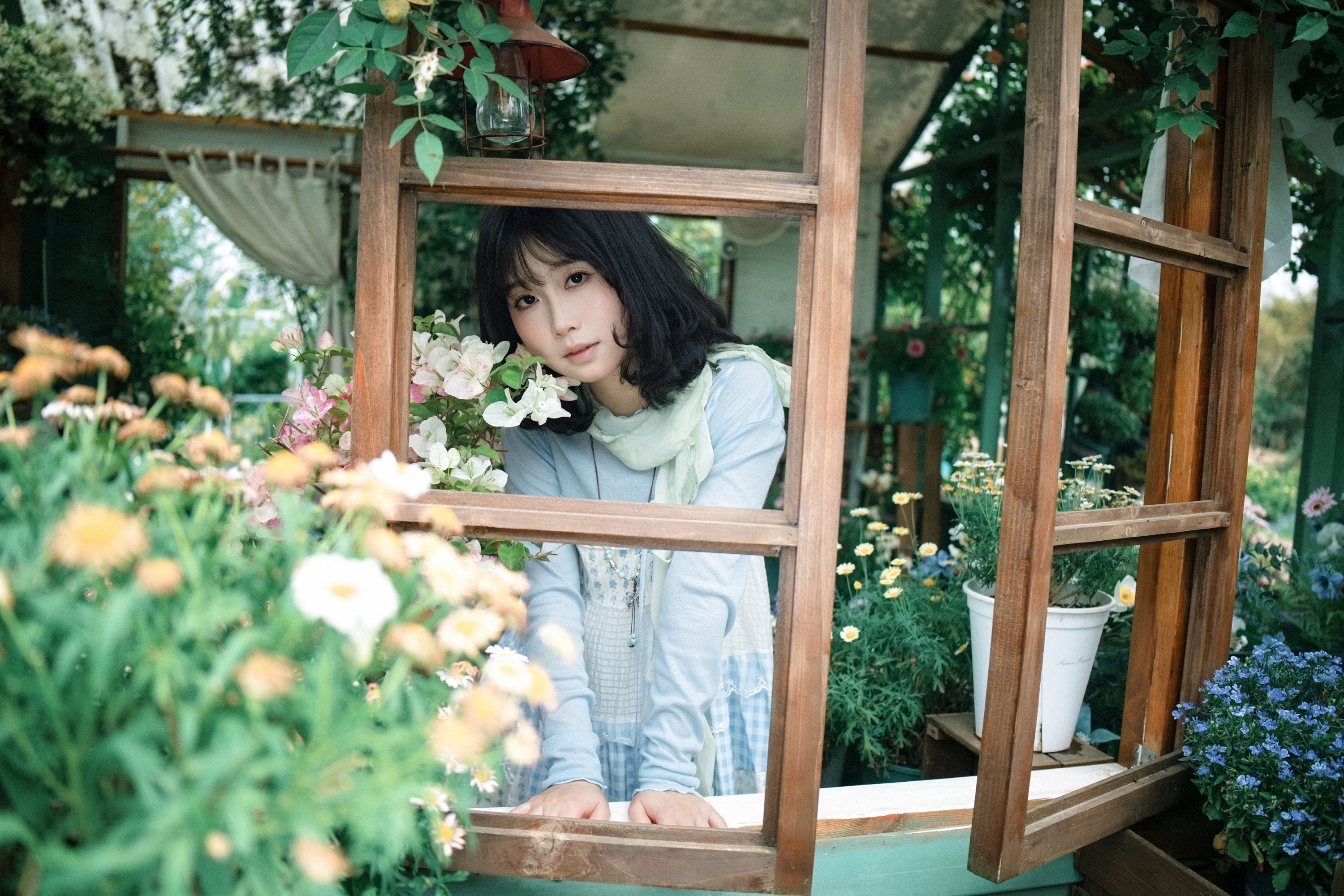 《经过一个花园》[35P]