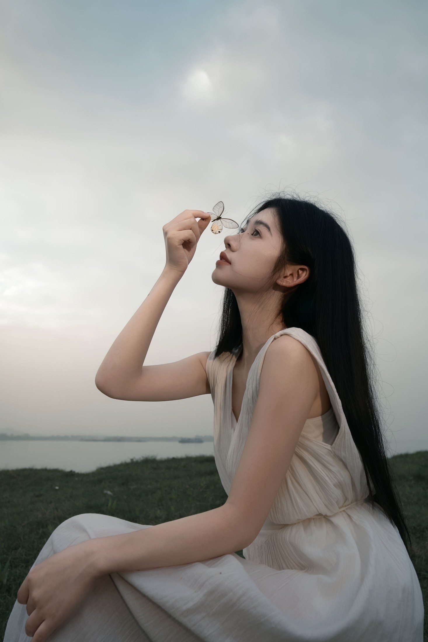 《日暮湖畔｜氛围感情绪写真》[17P]