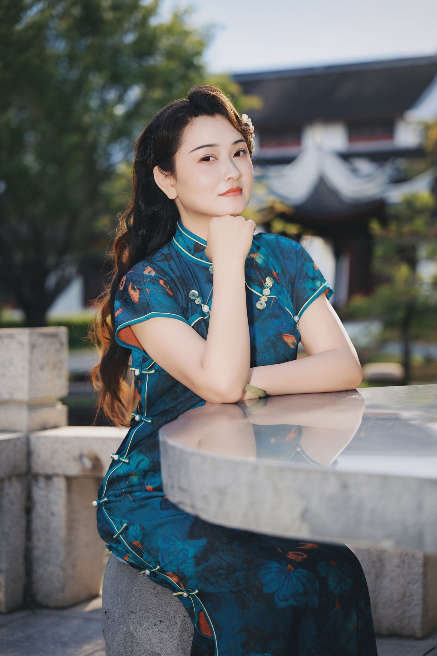 《一阕旗袍，半盏江南》[9P]
