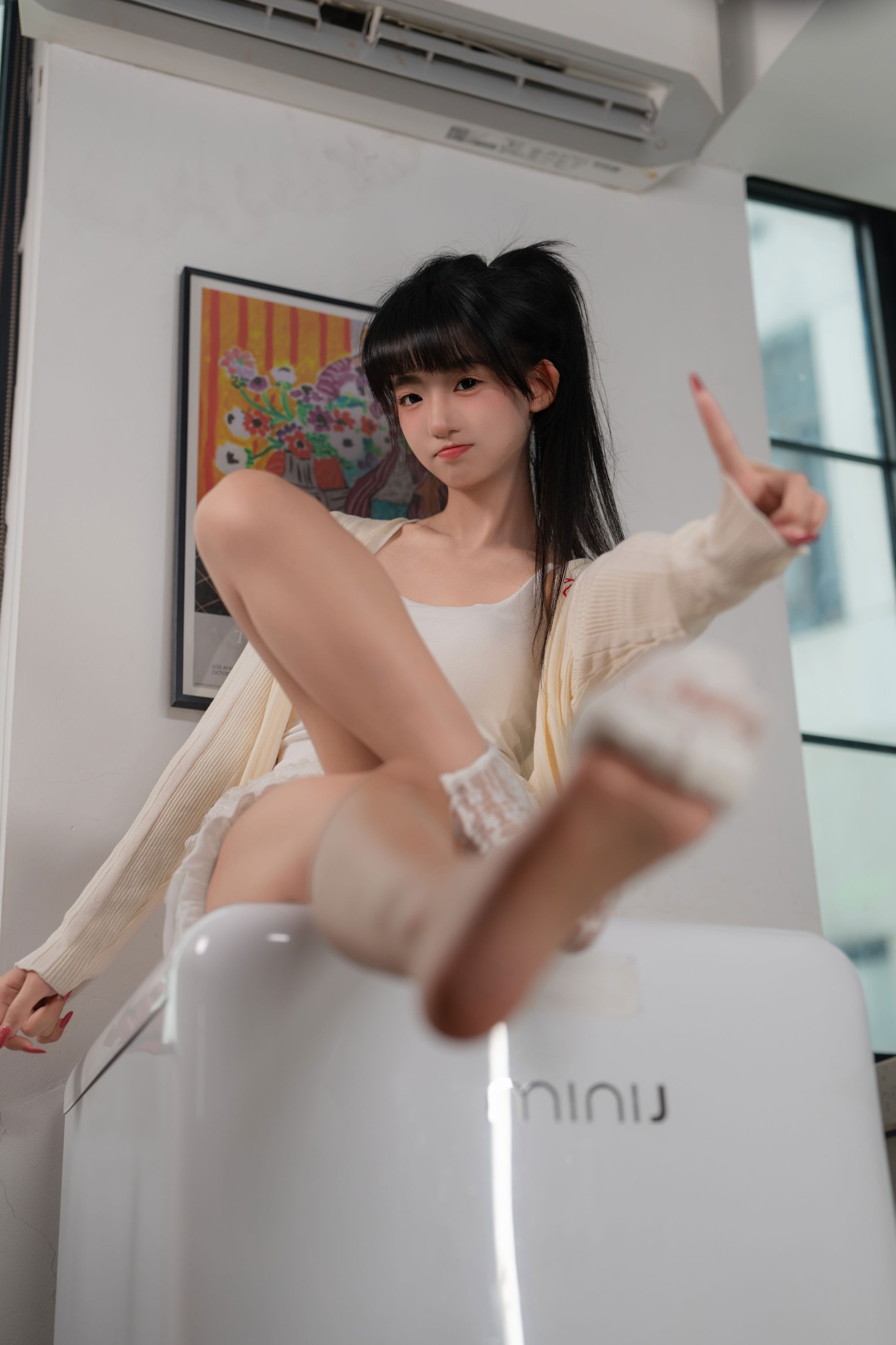 《居家纯欲 蕾丝袜》[35P]