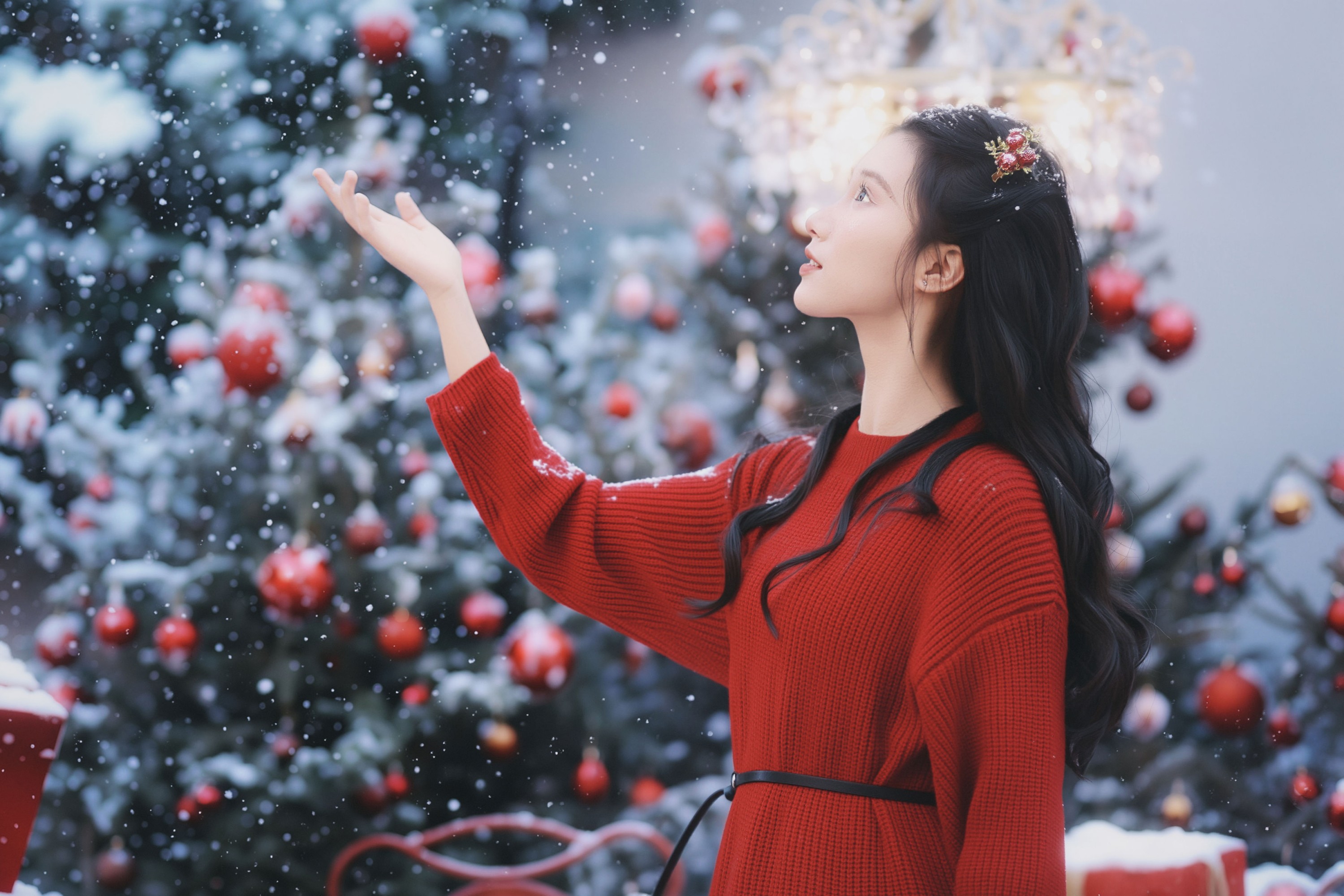 《白色圣诞·冬日限定的温柔女神》[10P]