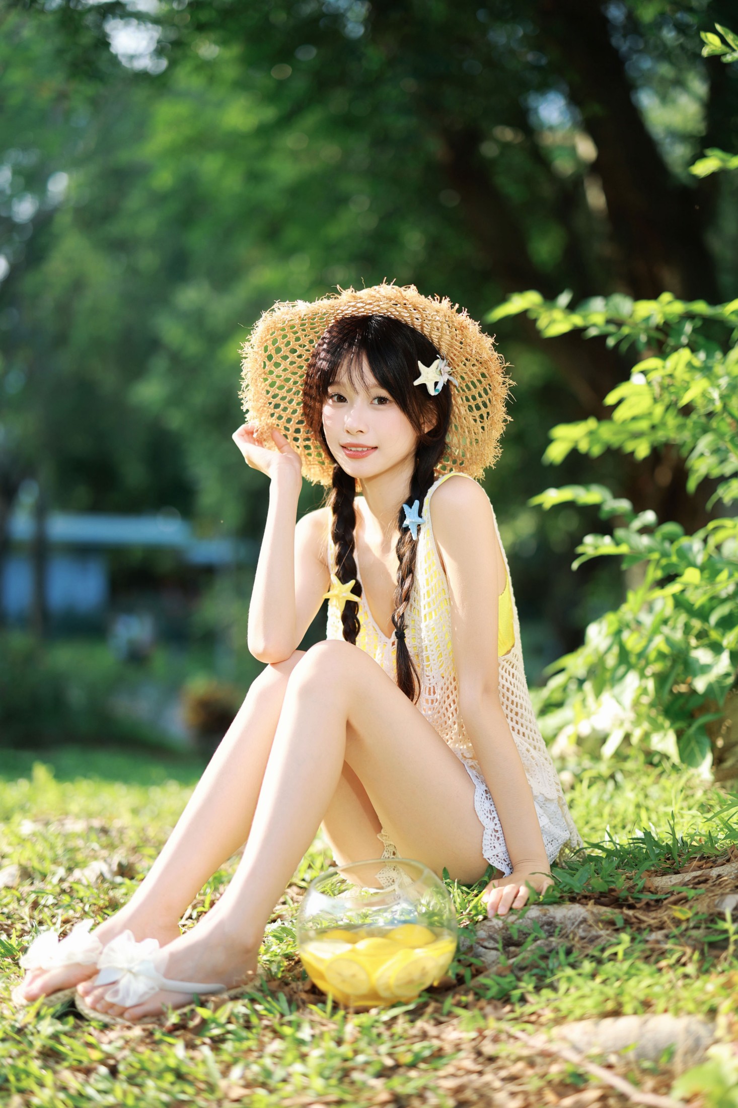 《夏日限定 是柠檬味的森系少女呀》[20P]
