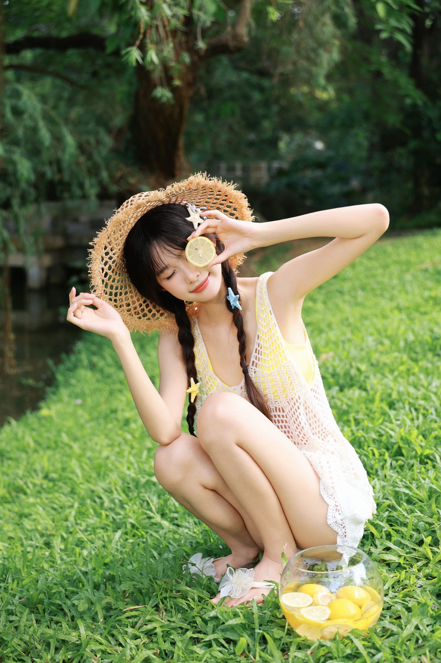 《夏日限定 是柠檬味的森系少女呀》[20P]