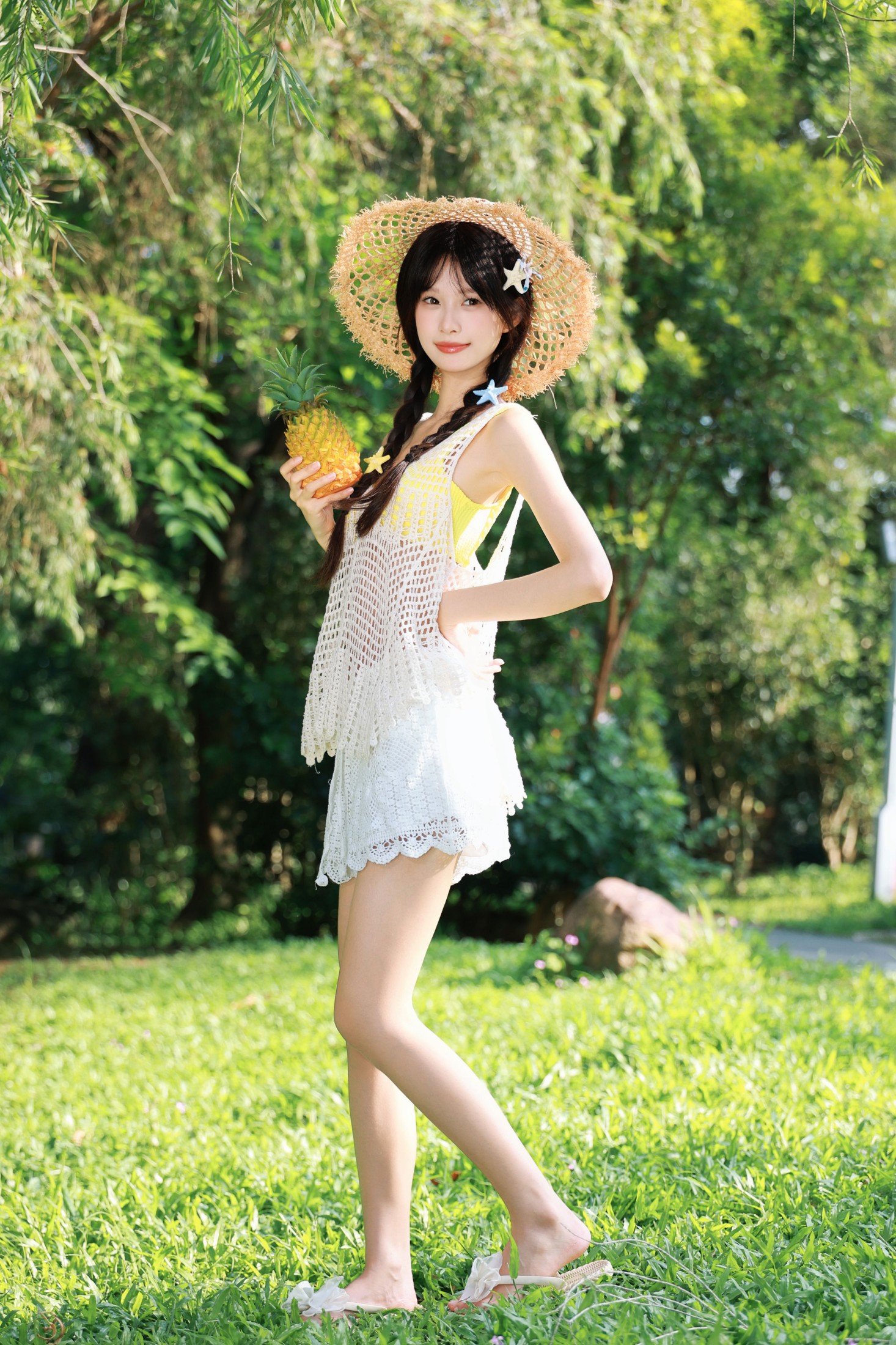 《夏日限定 是柠檬味的森系少女呀》[20P]