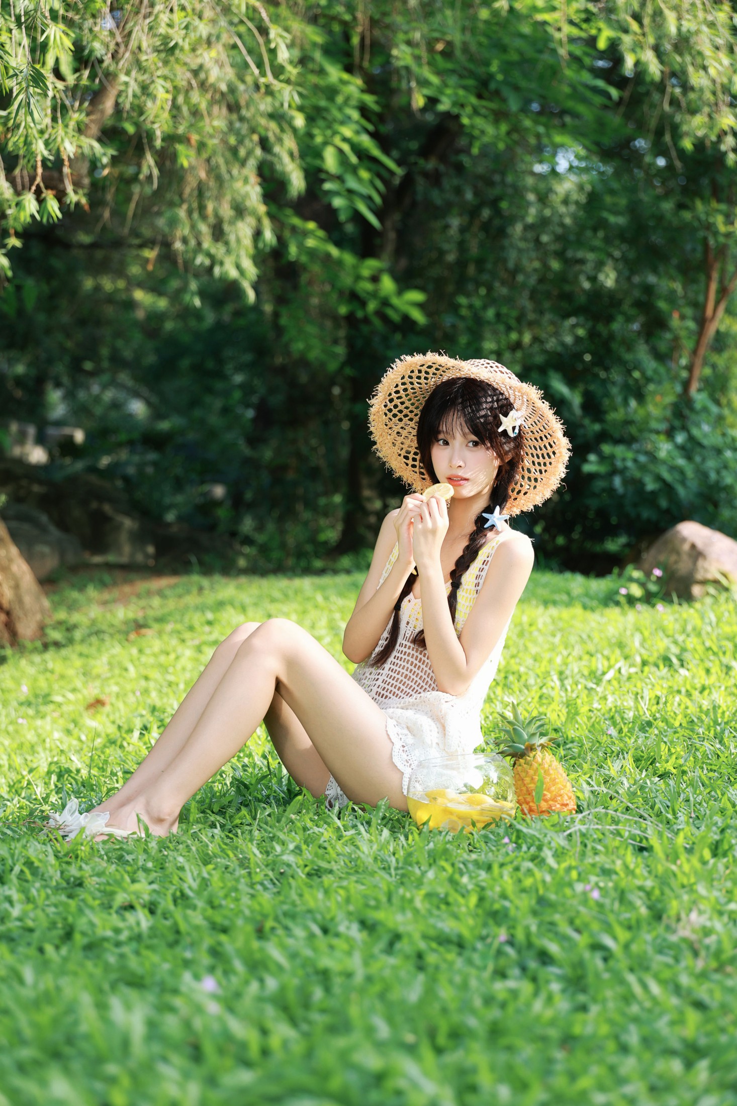 《夏日限定 是柠檬味的森系少女呀》[20P]