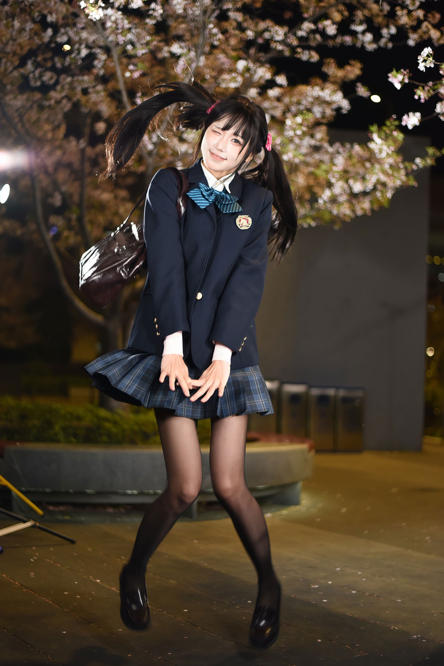 《樱花 夜景jk》[86P]