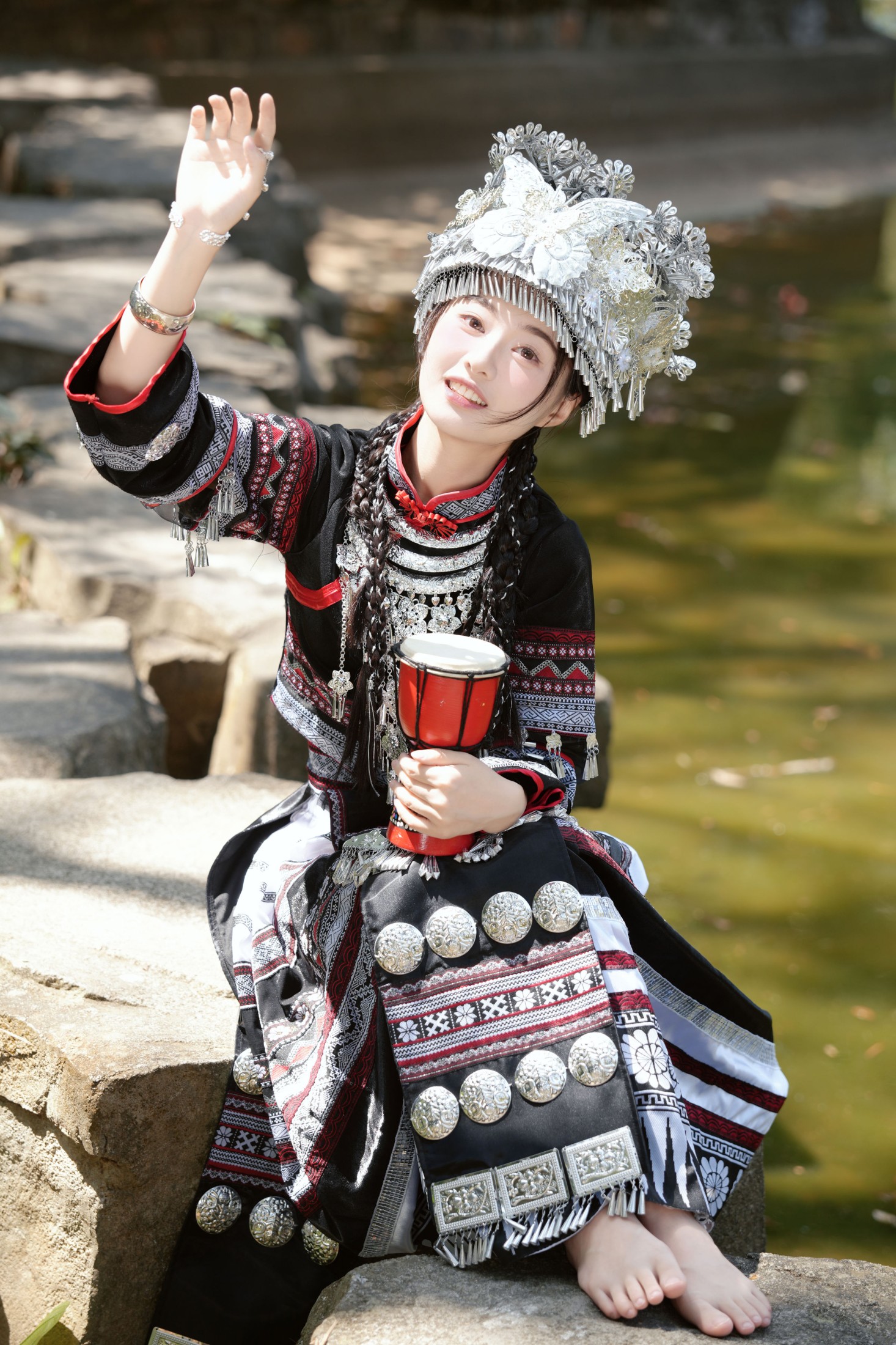 苗族少女