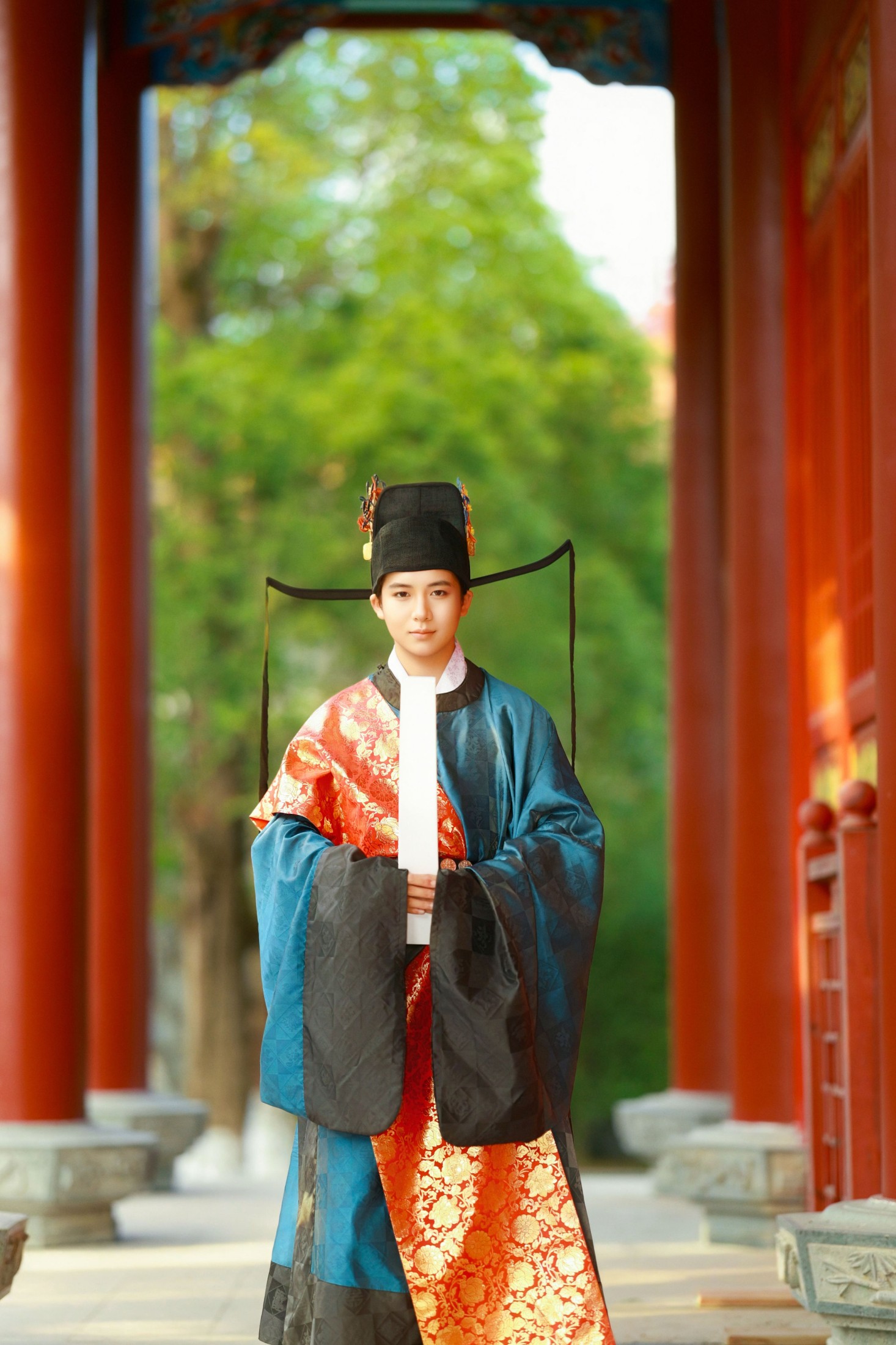 《着我汉家衣裳，赴你金榜之约》[9P]