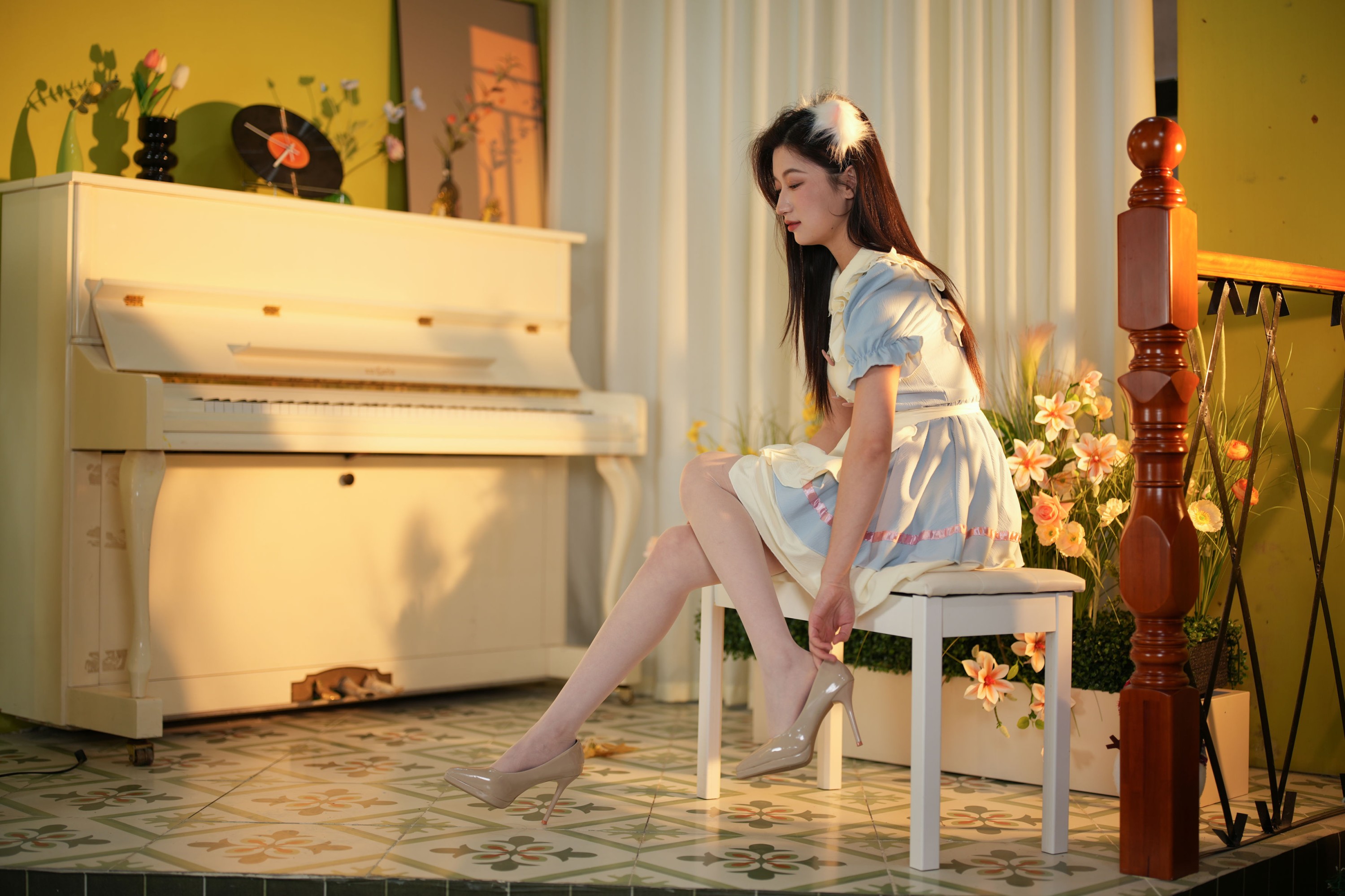 《白丝 女仆装》[38P]
