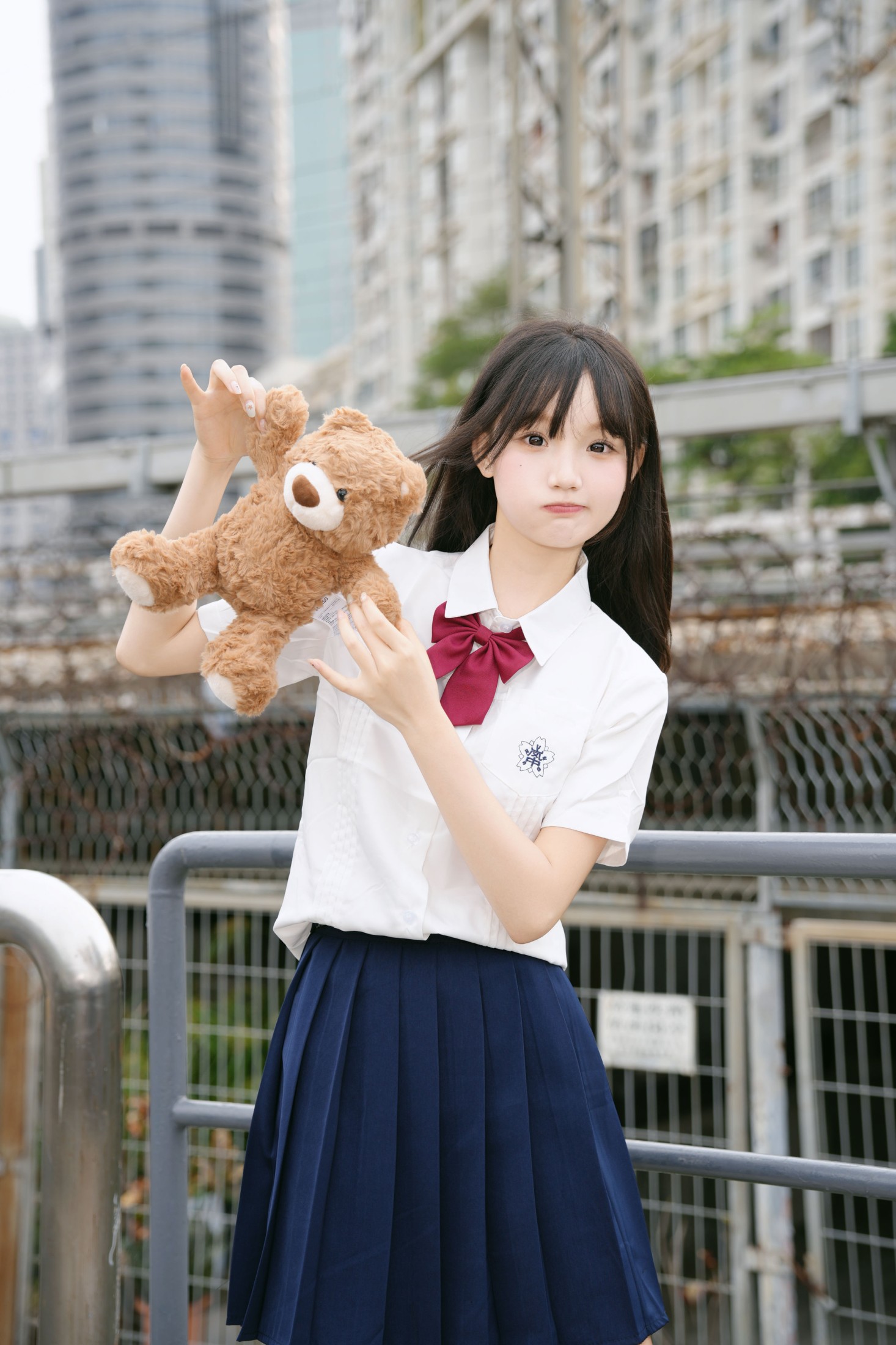 《自行车可爱jk少女》[13P]
