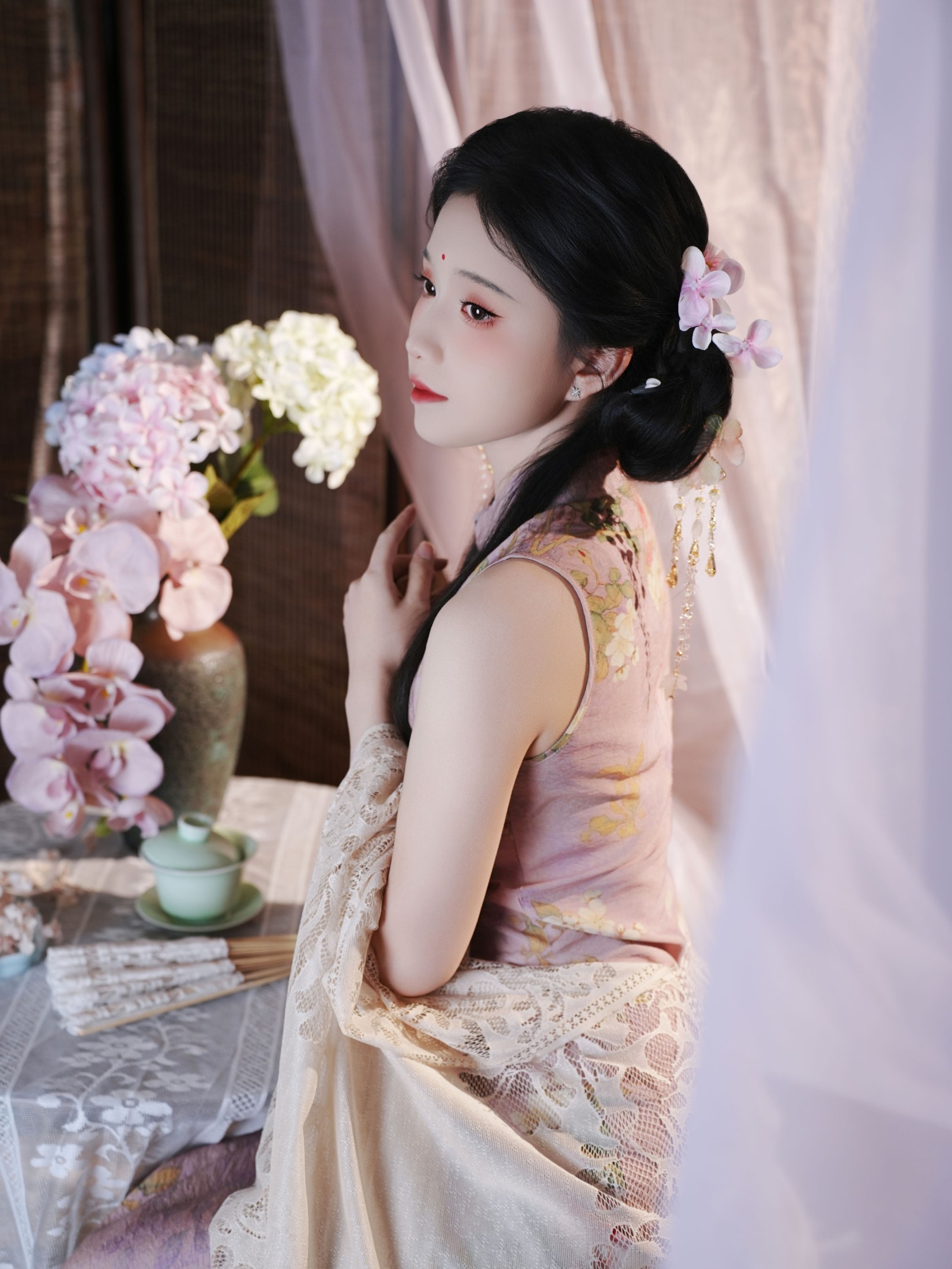 《插画旗袍少女》[13P]