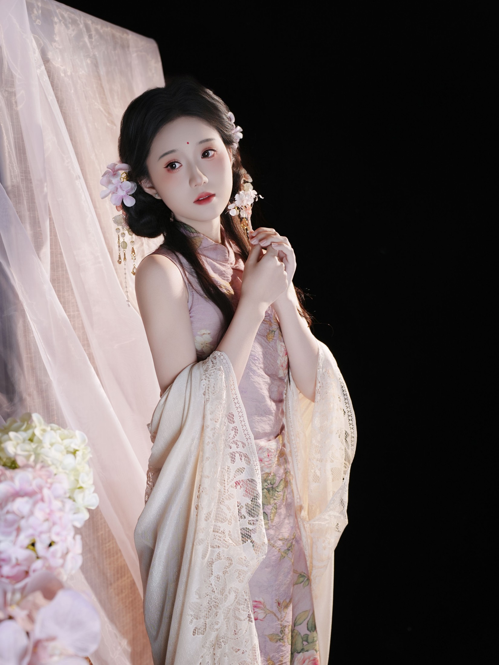 《插画旗袍少女》[13P]