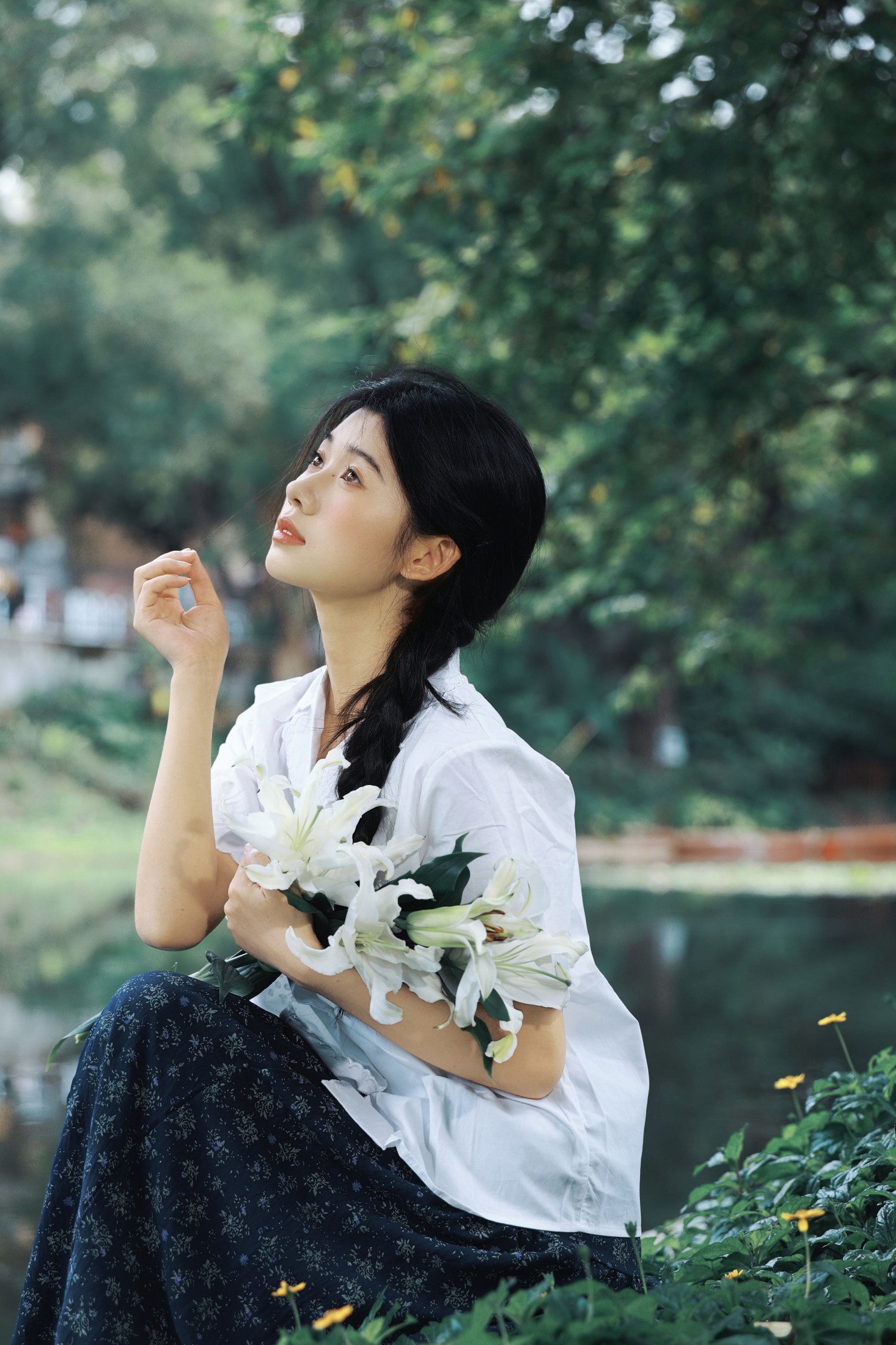 《旧时光里，那束白百合的心事》[21P]