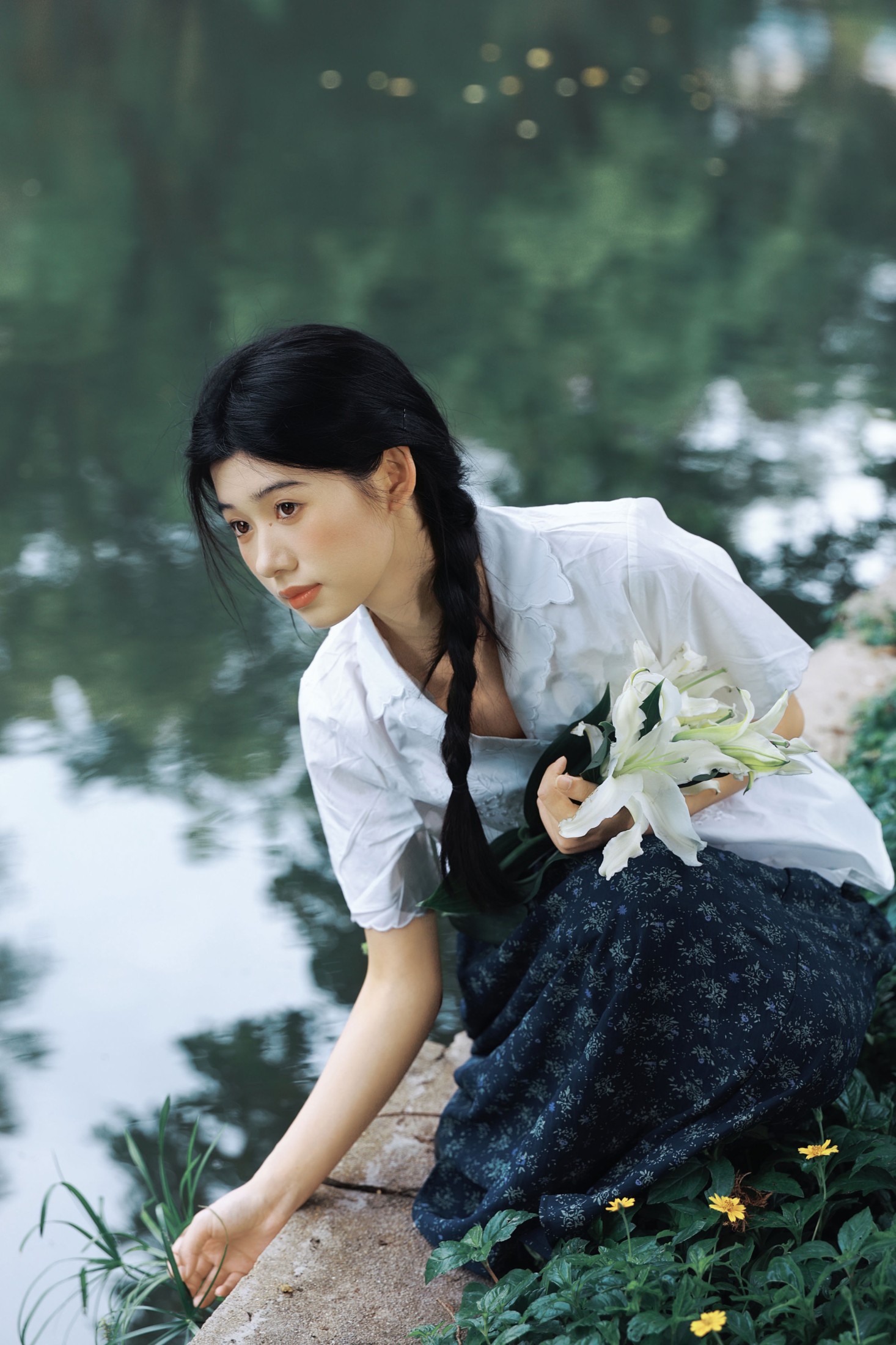 《旧时光里，那束白百合的心事》[21P]