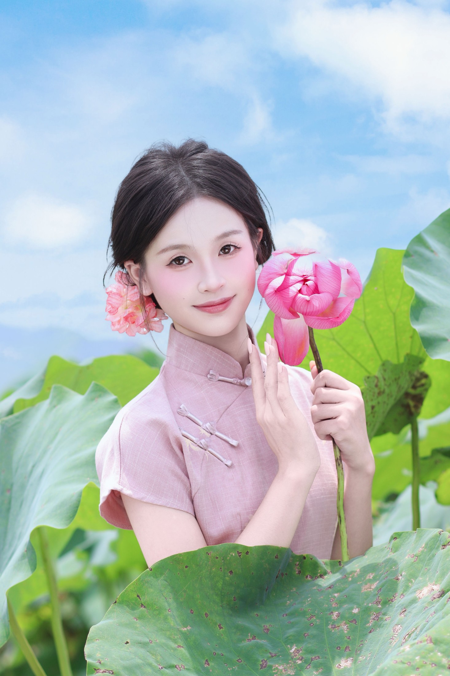 《荷花小精灵‍️》[21P]