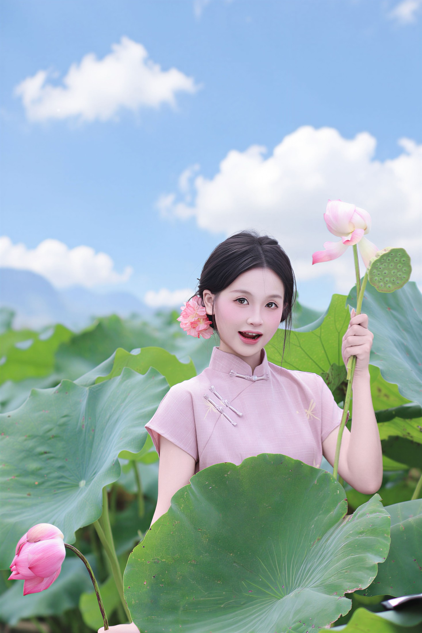 《荷花小精灵‍️》[21P]