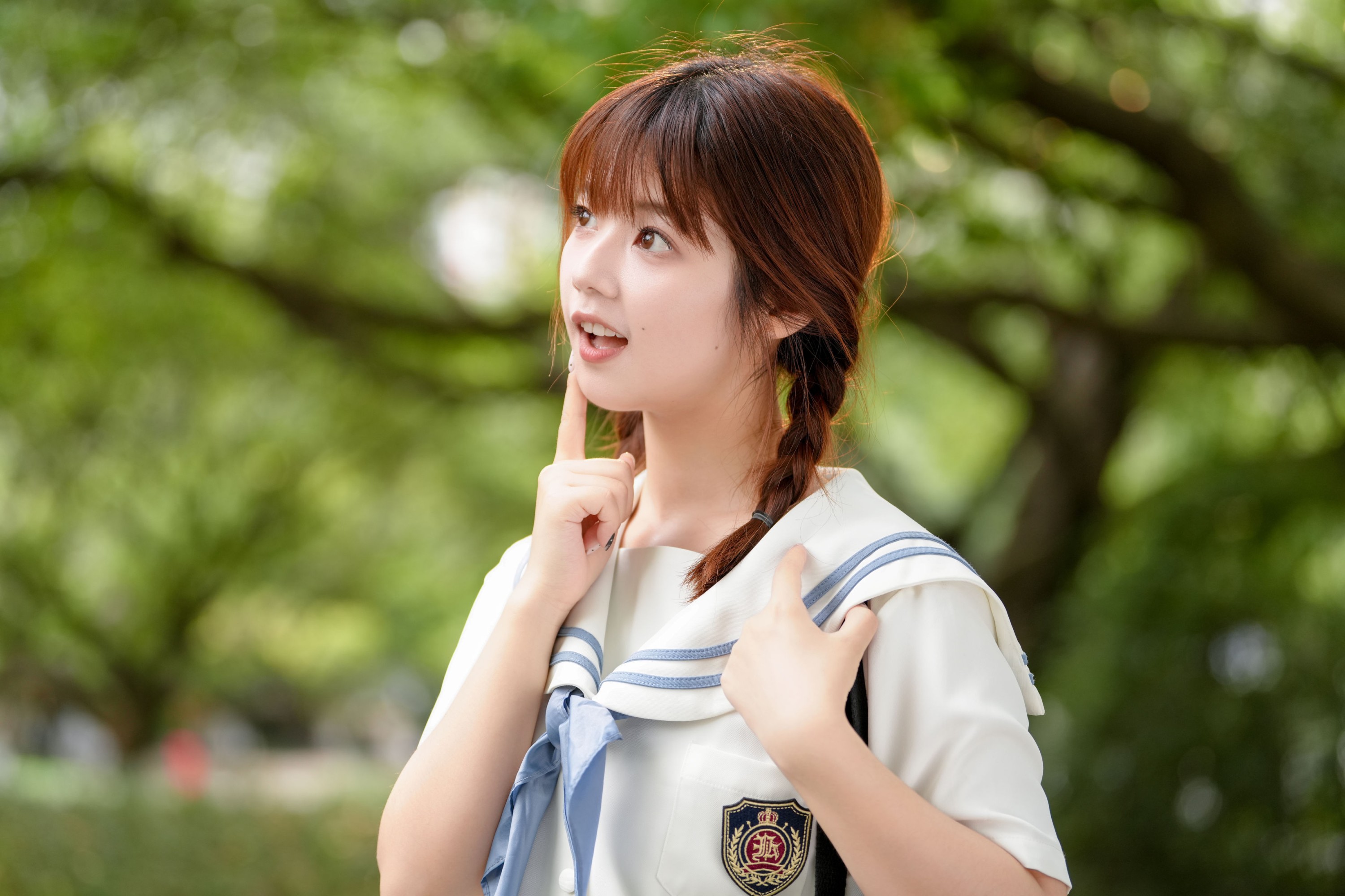 《JK 甜妹 | 阳光是最好的滤镜️》[26P]