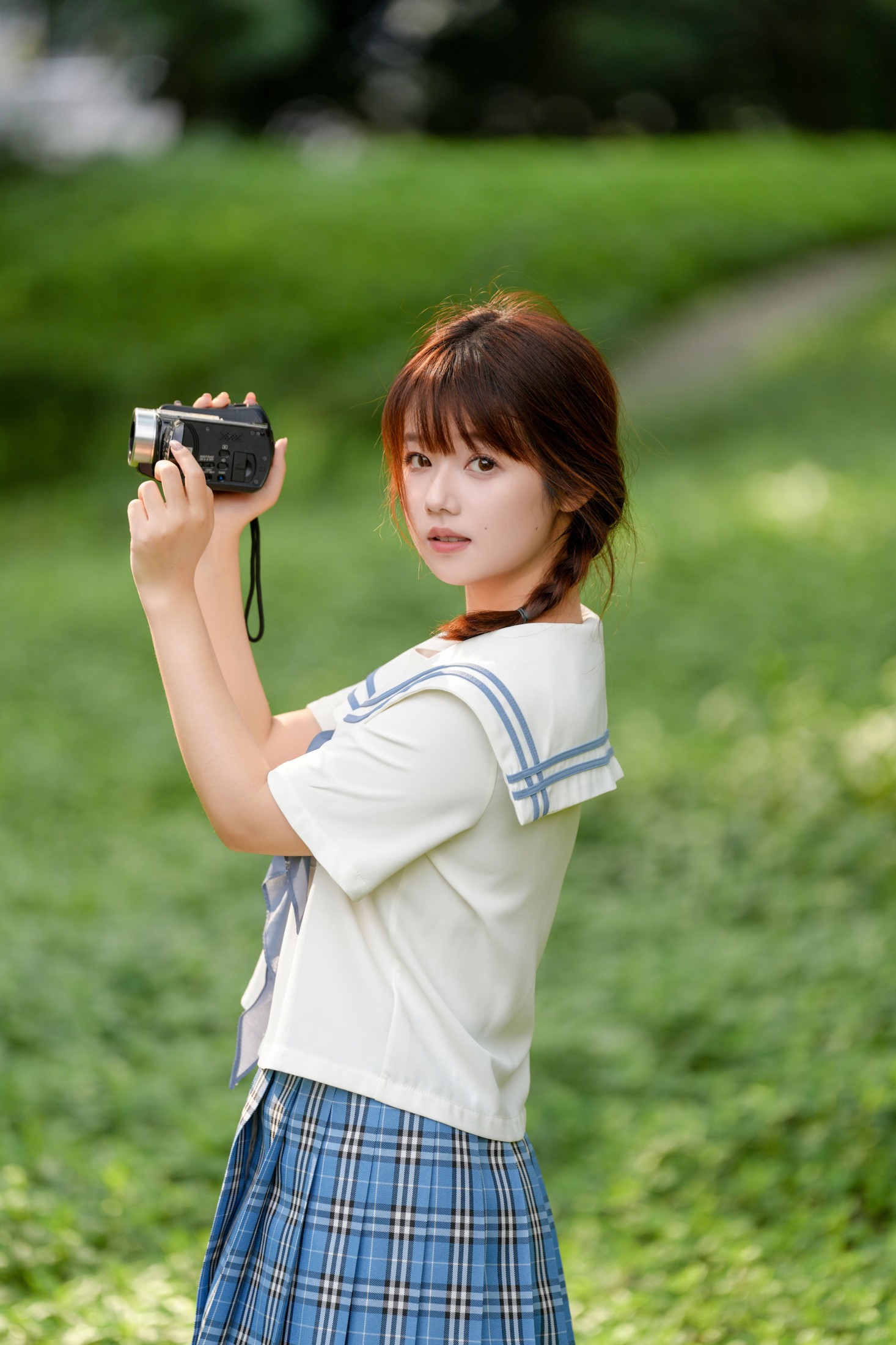 《JK 甜妹 | 阳光是最好的滤镜️》[26P]