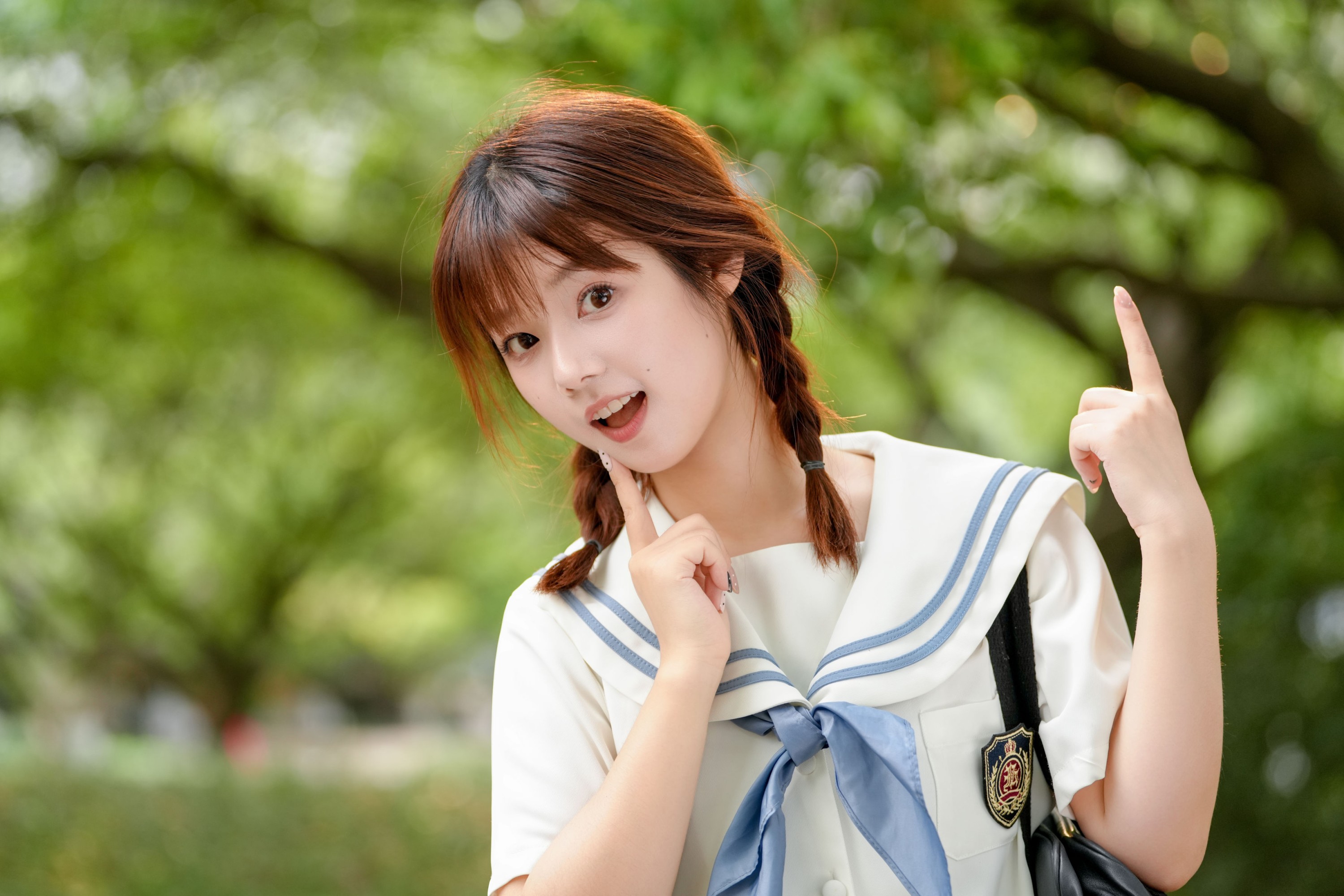 《JK 甜妹 | 阳光是最好的滤镜️》[26P]