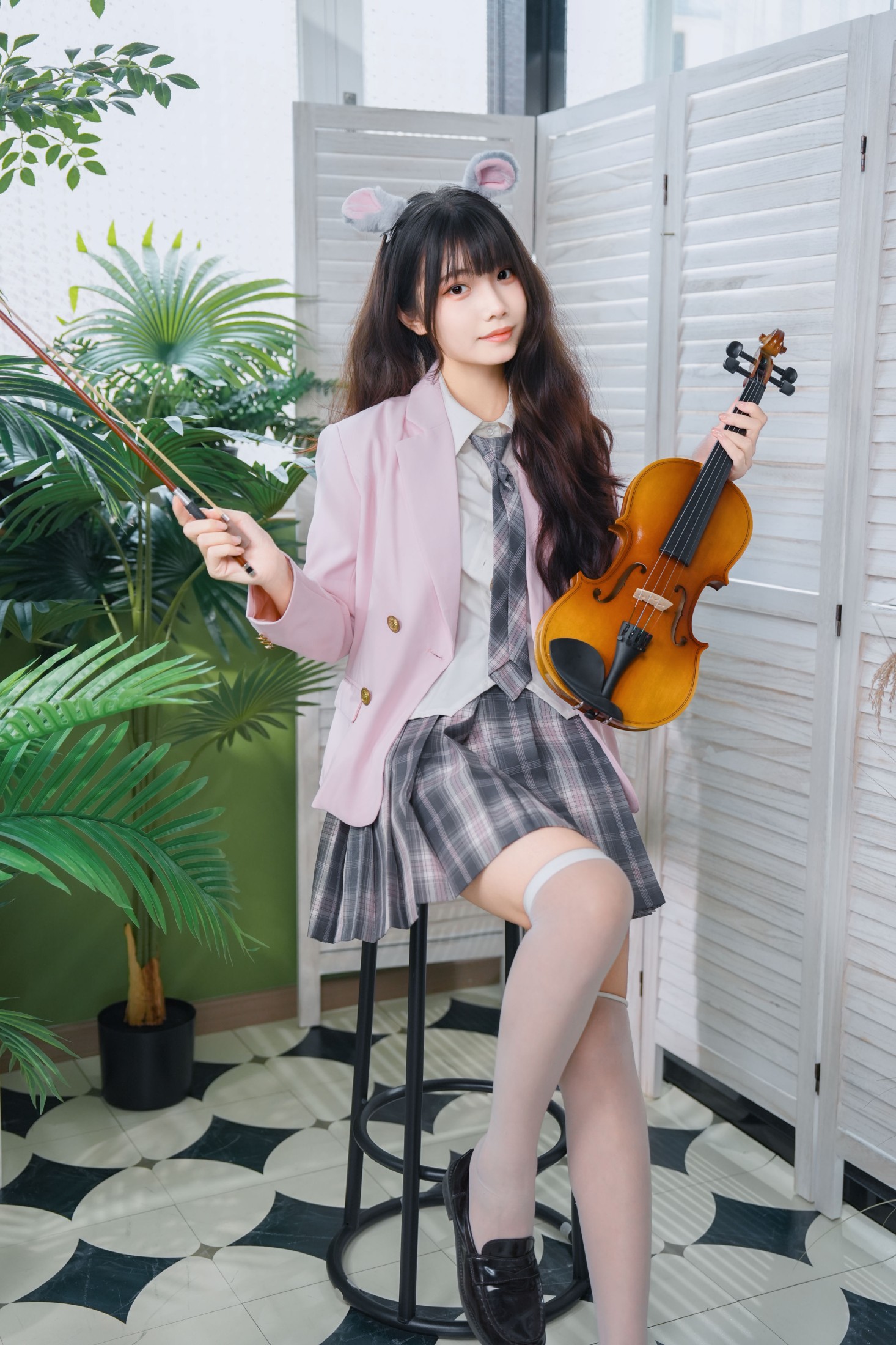 《粉色JK装》[28P]