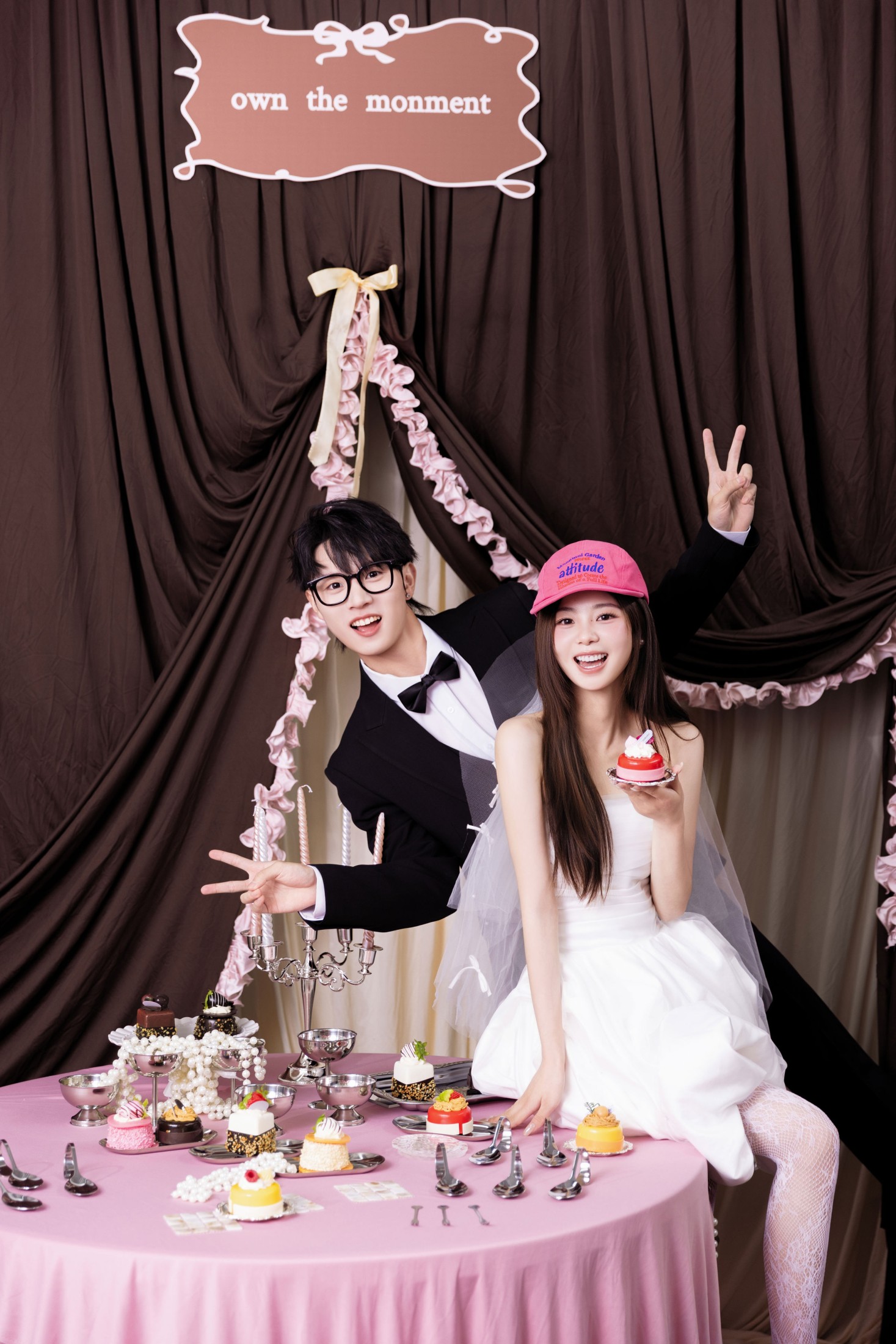 《韩系情侣写真、预制订婚照》[17P]
