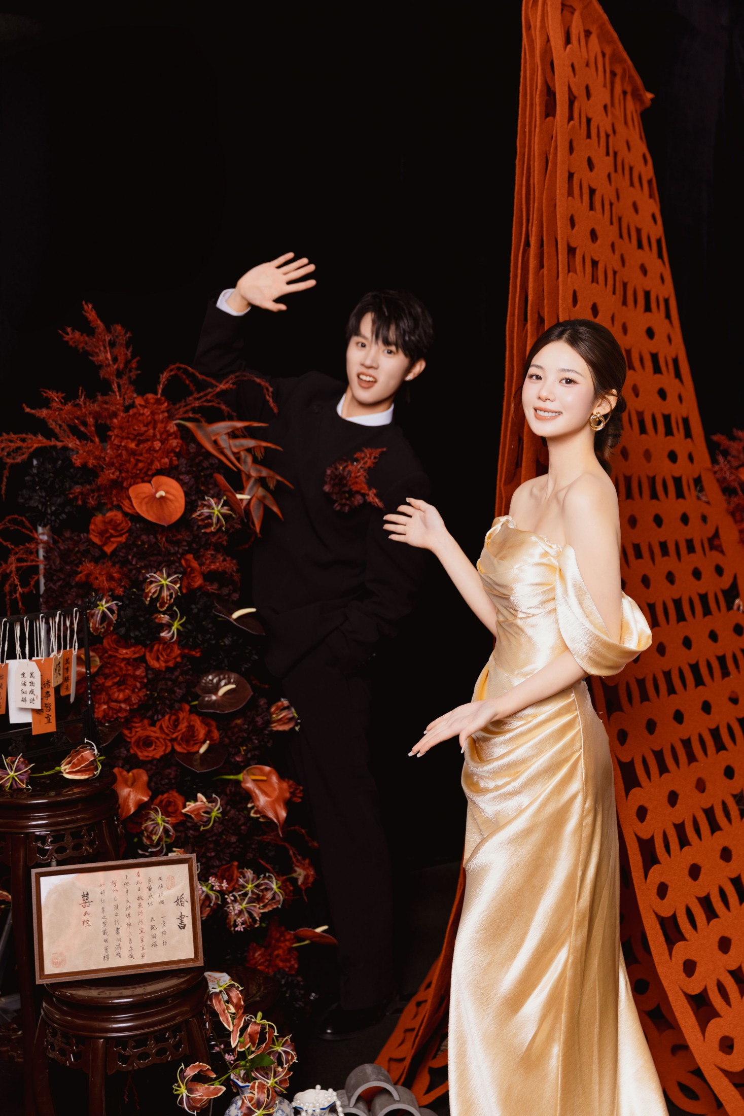 《中式预制订婚照》[9P]