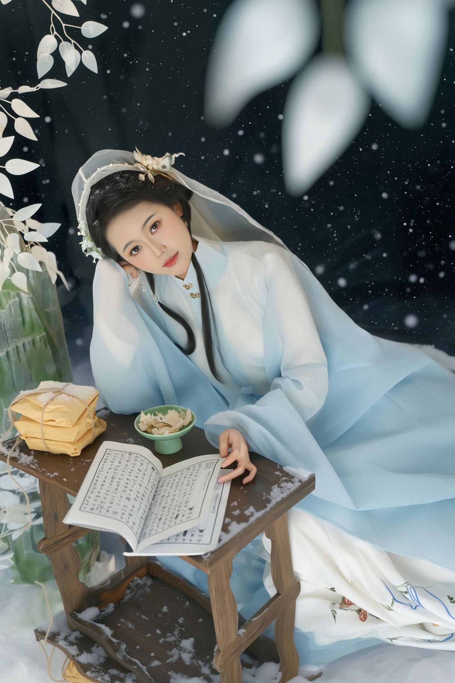 《月夜踏雪》[9P]