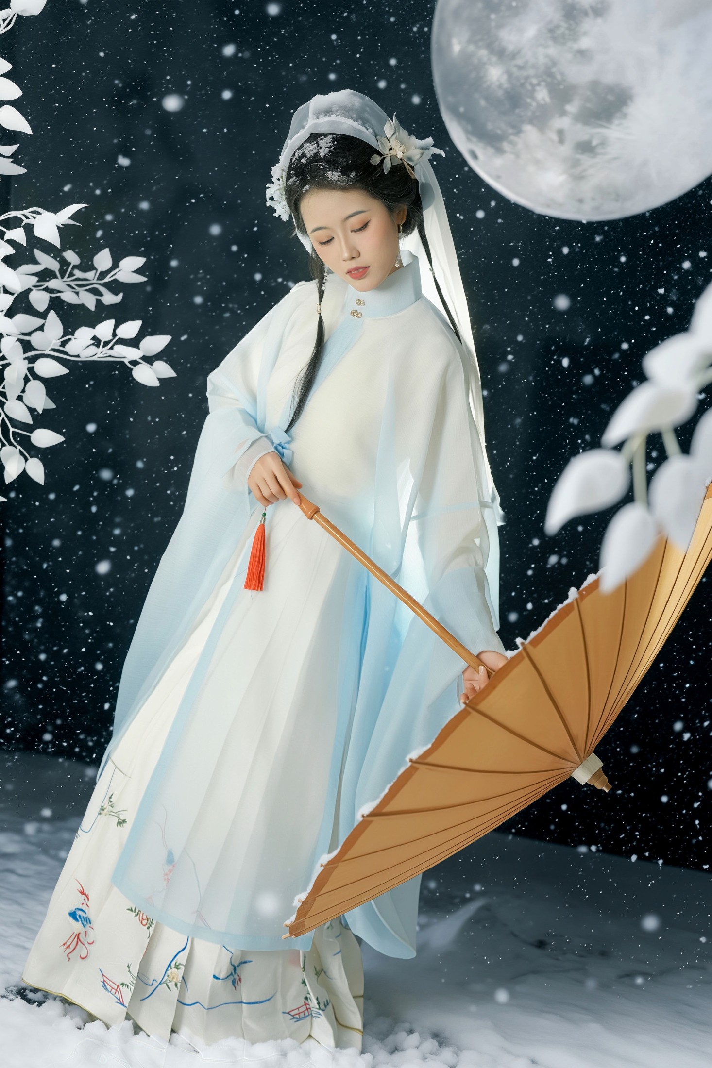 《月夜踏雪》[9P]