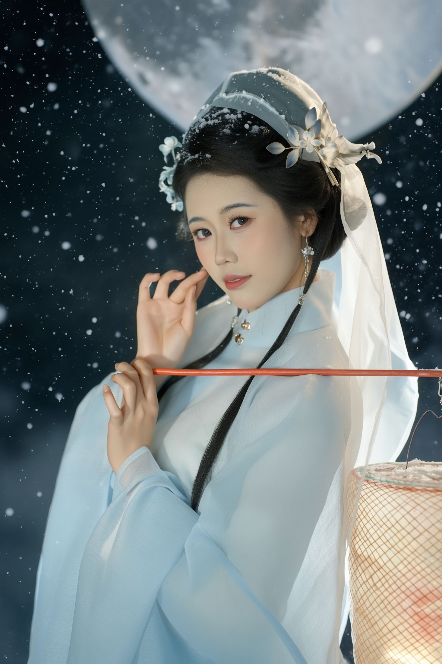 《月夜踏雪》[9P]