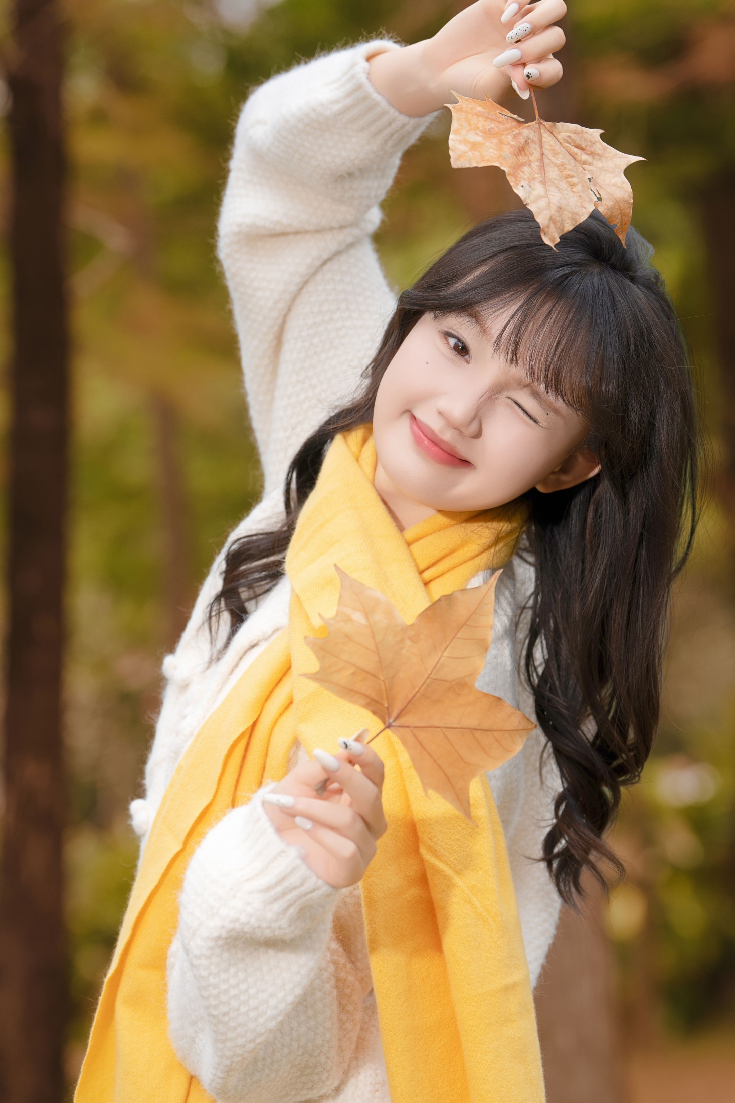 《秋日落羽杉少女写真》[21P]