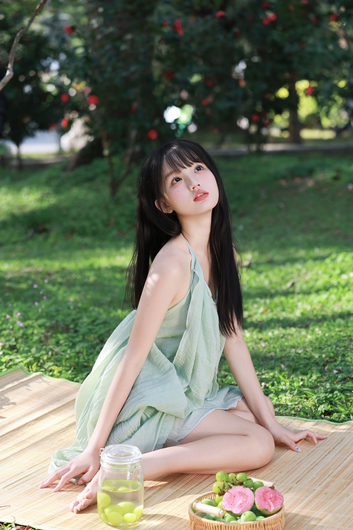 《草地、光影与少女，是夏天最舒服的样子》[19P]
