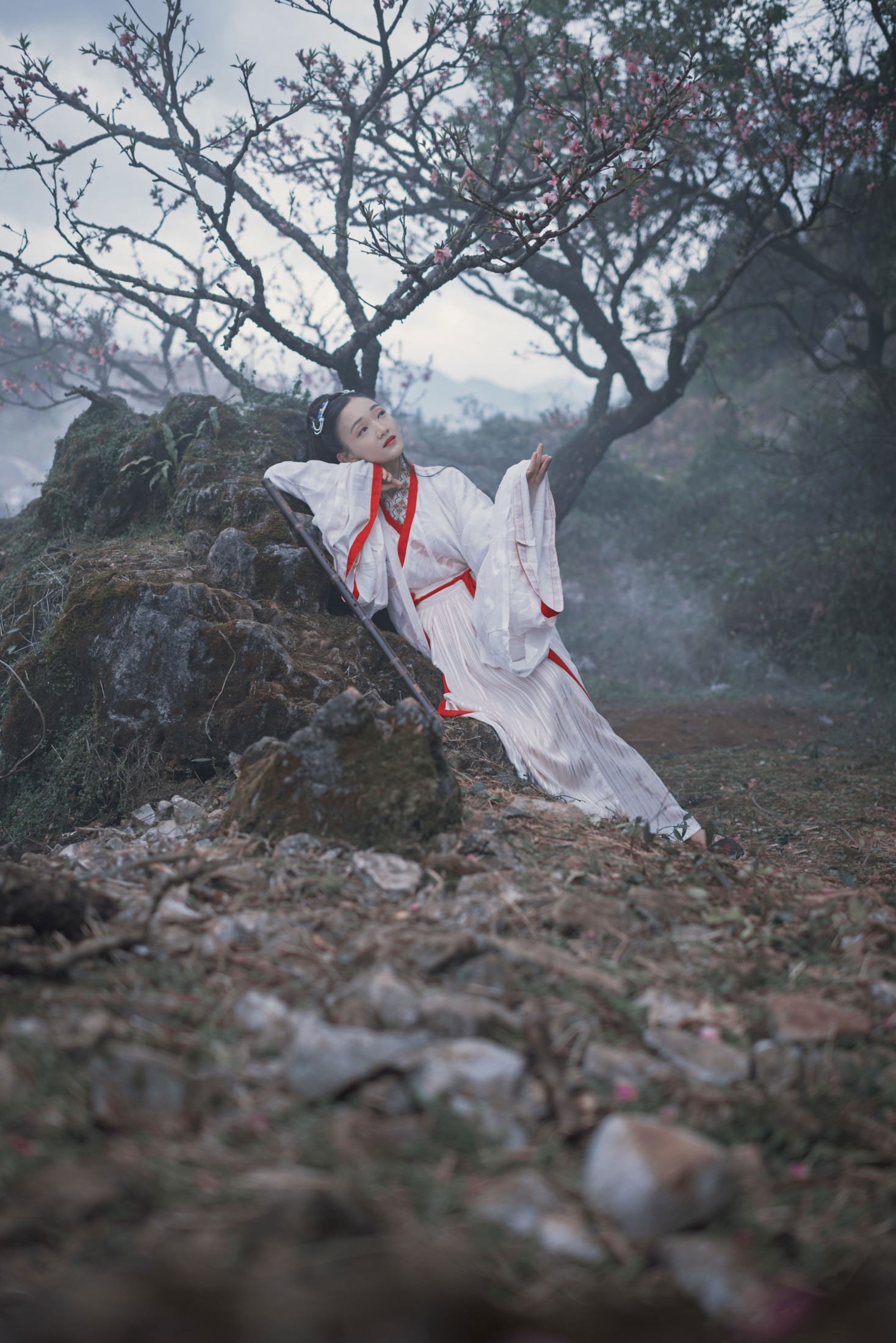 《林间横笛，白衣赴清欢》[11P]