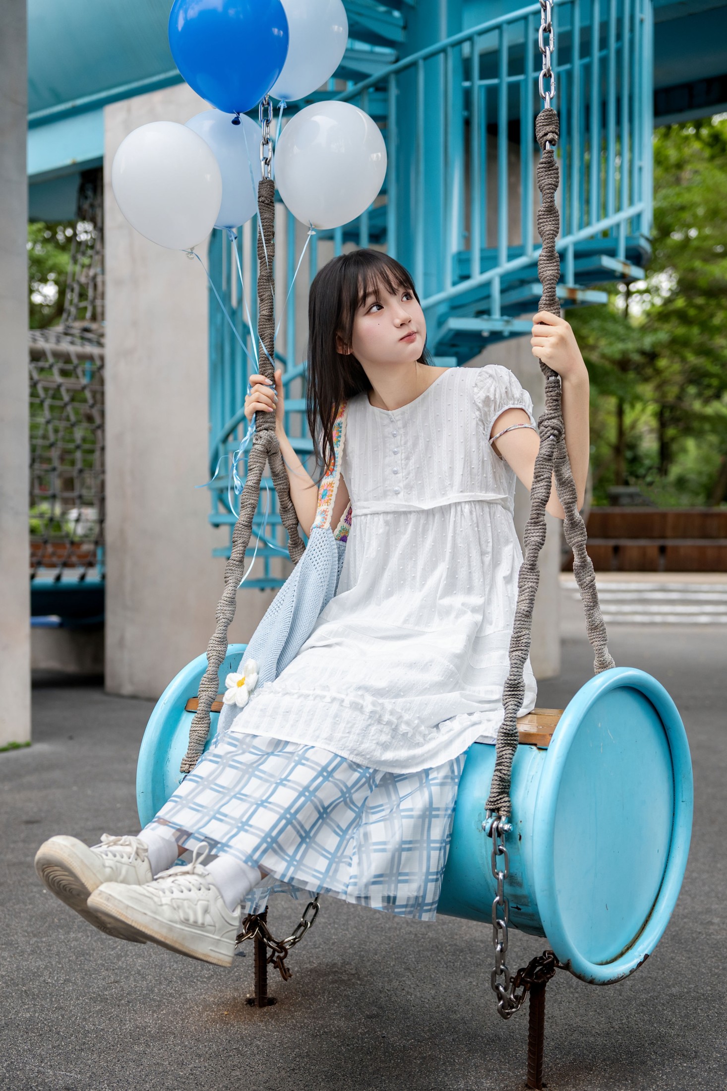 《纯白与薄荷蓝》[10P]