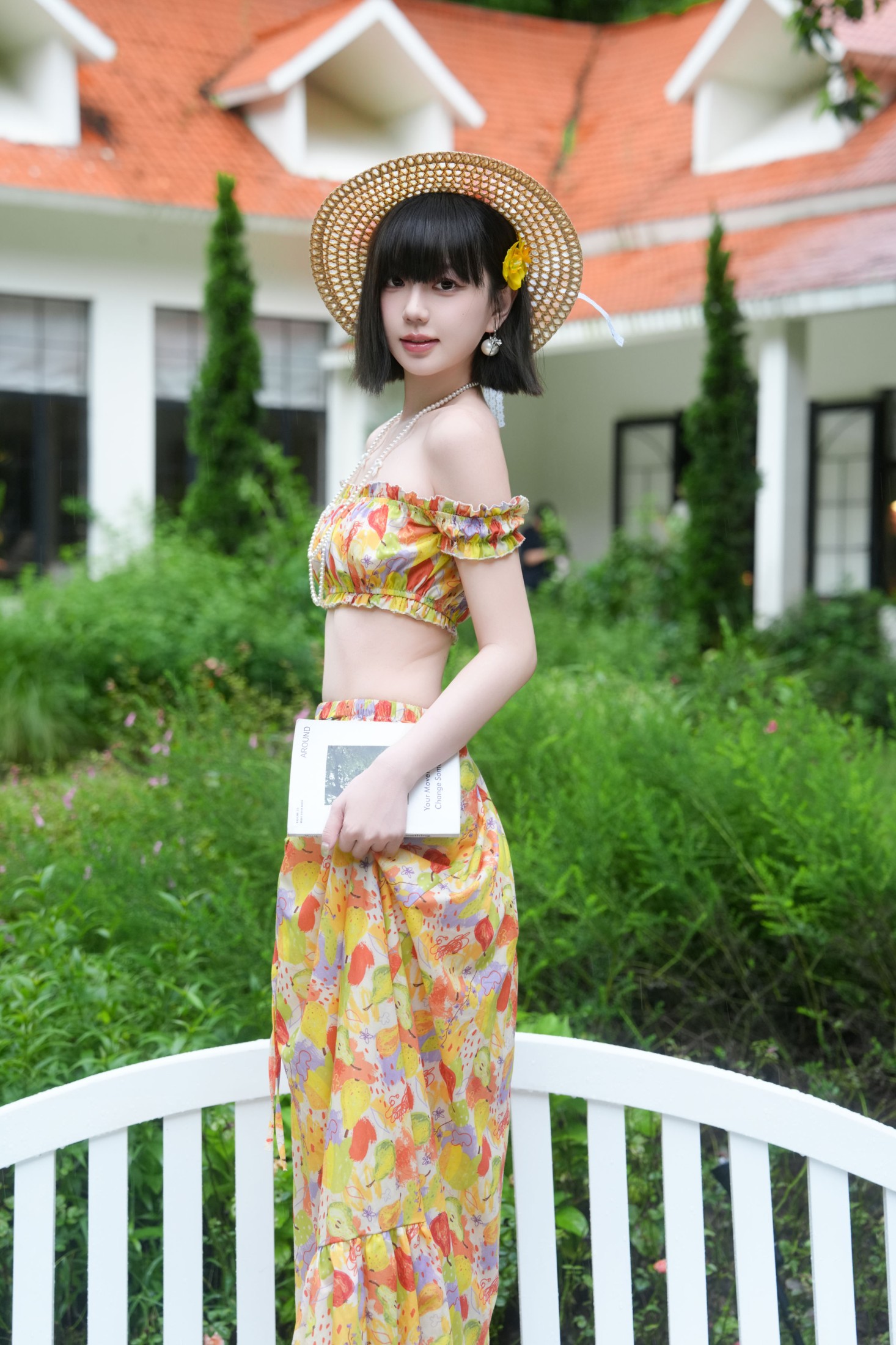 《草帽与碎花裙，赴一场与夏日的约会》[20P]
