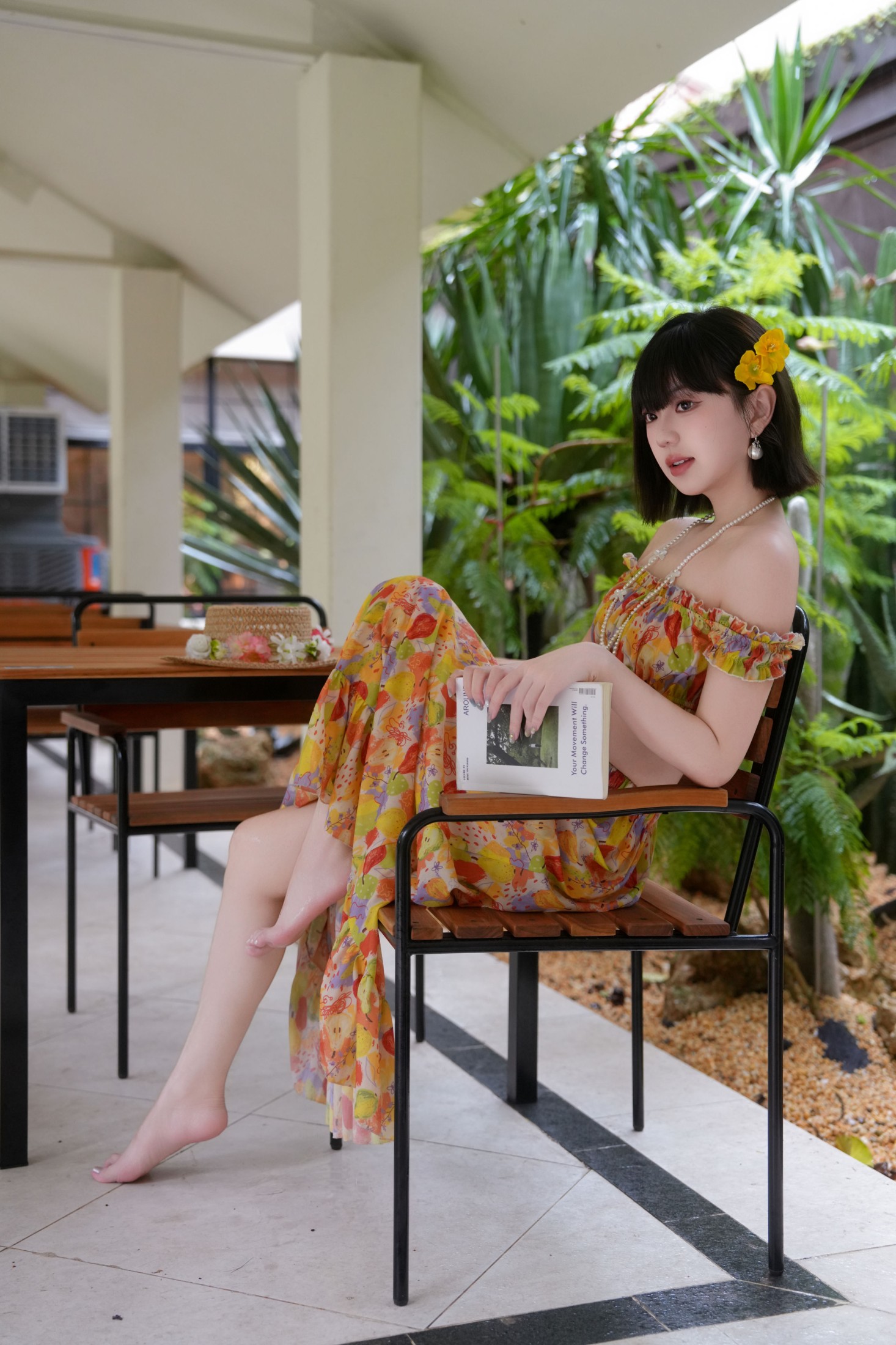 《草帽与碎花裙，赴一场与夏日的约会》[20P]