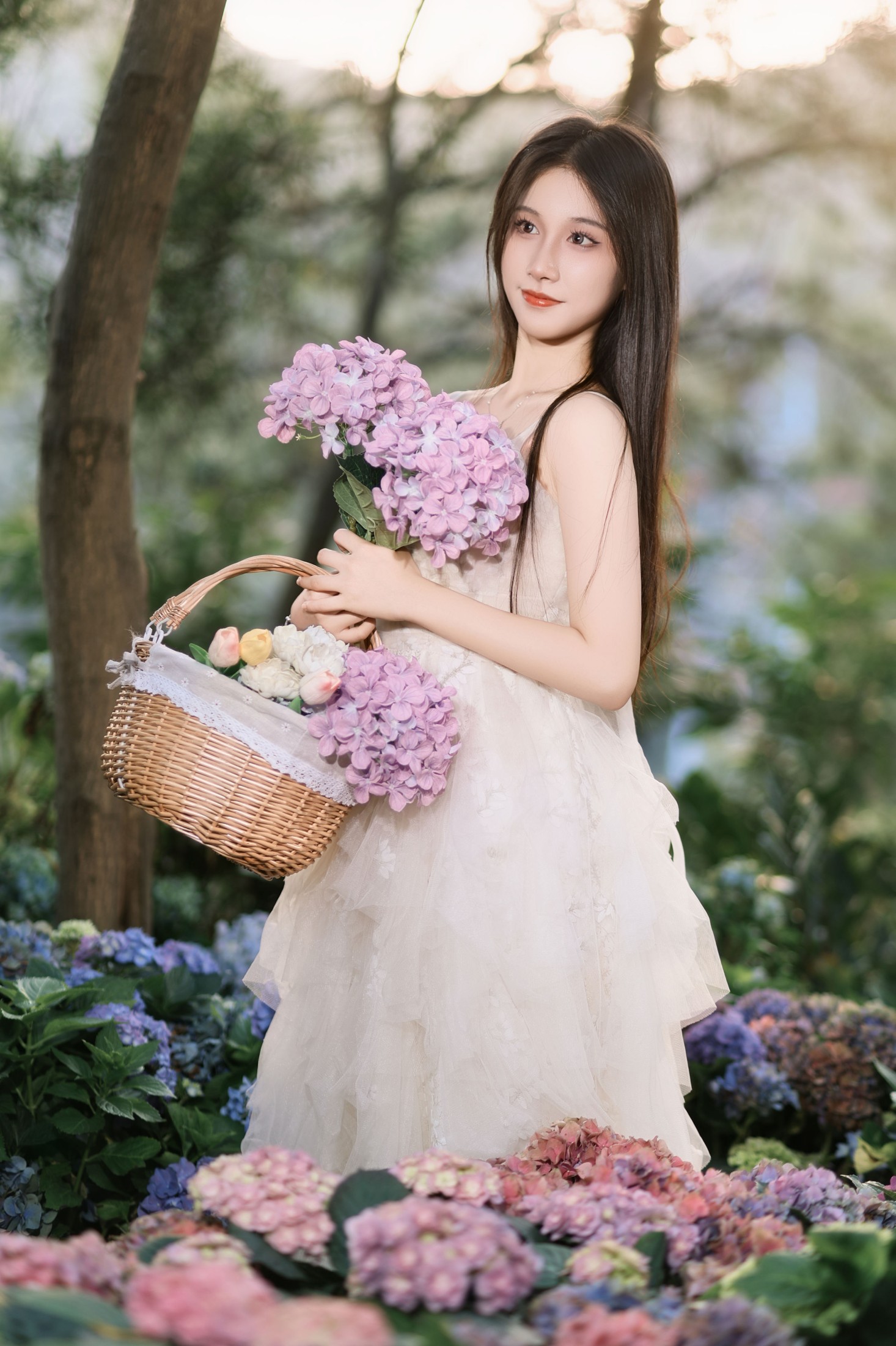 《绣球花开的季节， 是藏在夏天里的温柔》[10P]