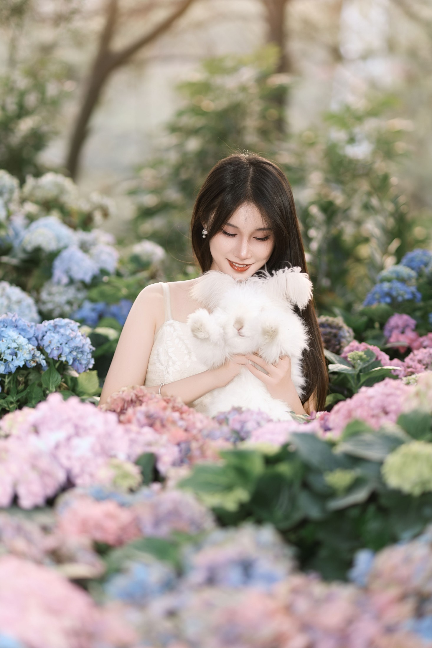 《绣球花开的季节， 是藏在夏天里的温柔》[10P]