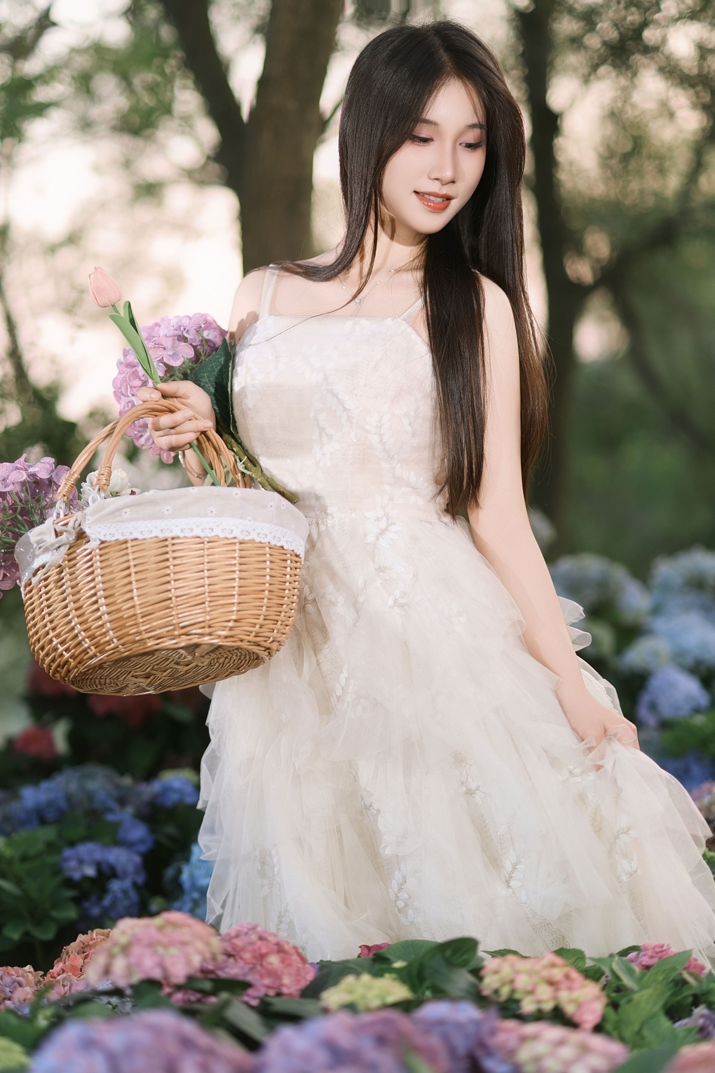 《绣球花开的季节， 是藏在夏天里的温柔》[10P]